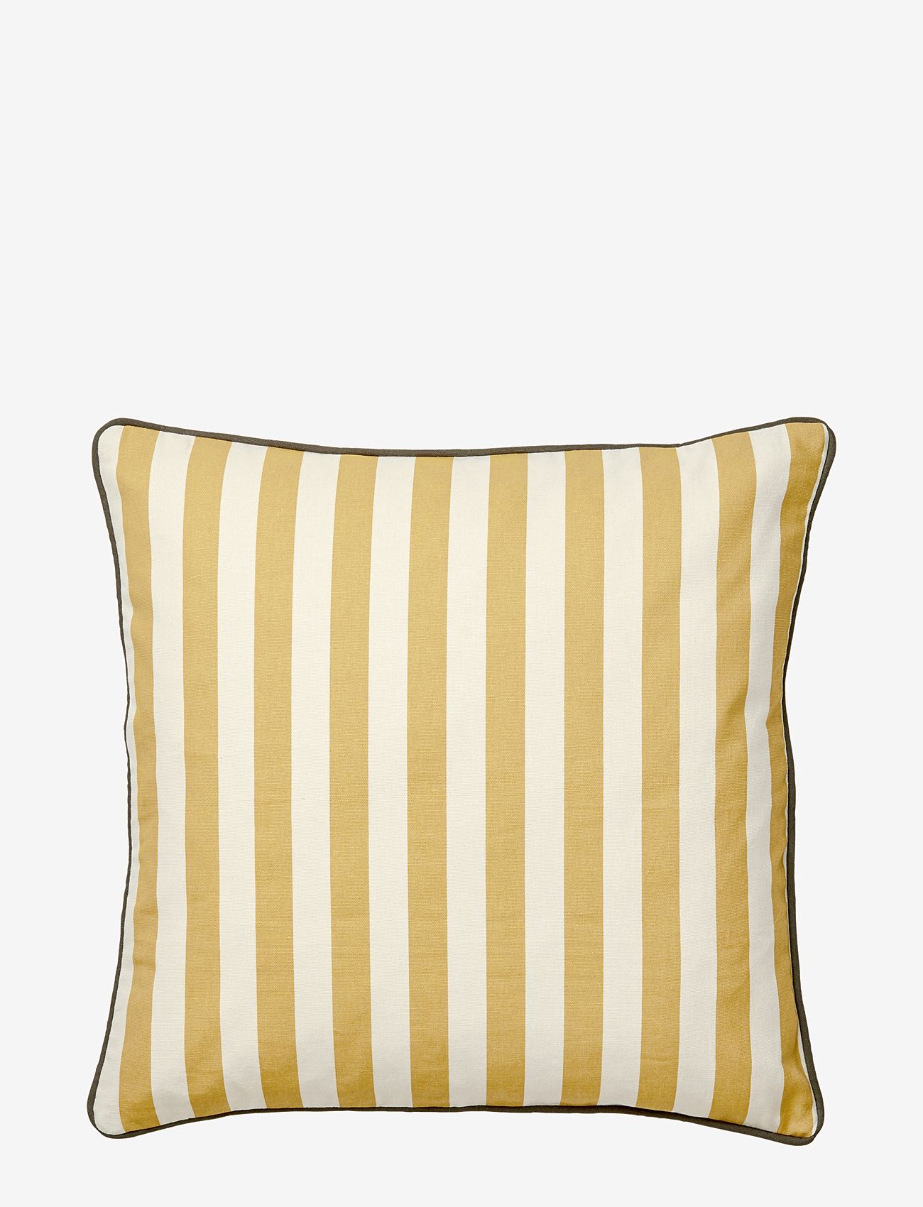Broste Copenhagen - Franca Cushion cover - die niedrigsten preise - harvest gold - 0