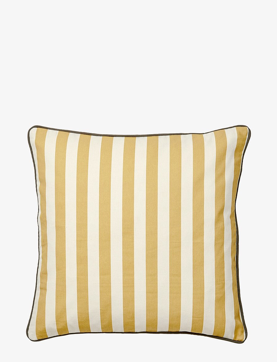 Broste Copenhagen - Franca Cushion cover - coussins covers - harvest gold - 0