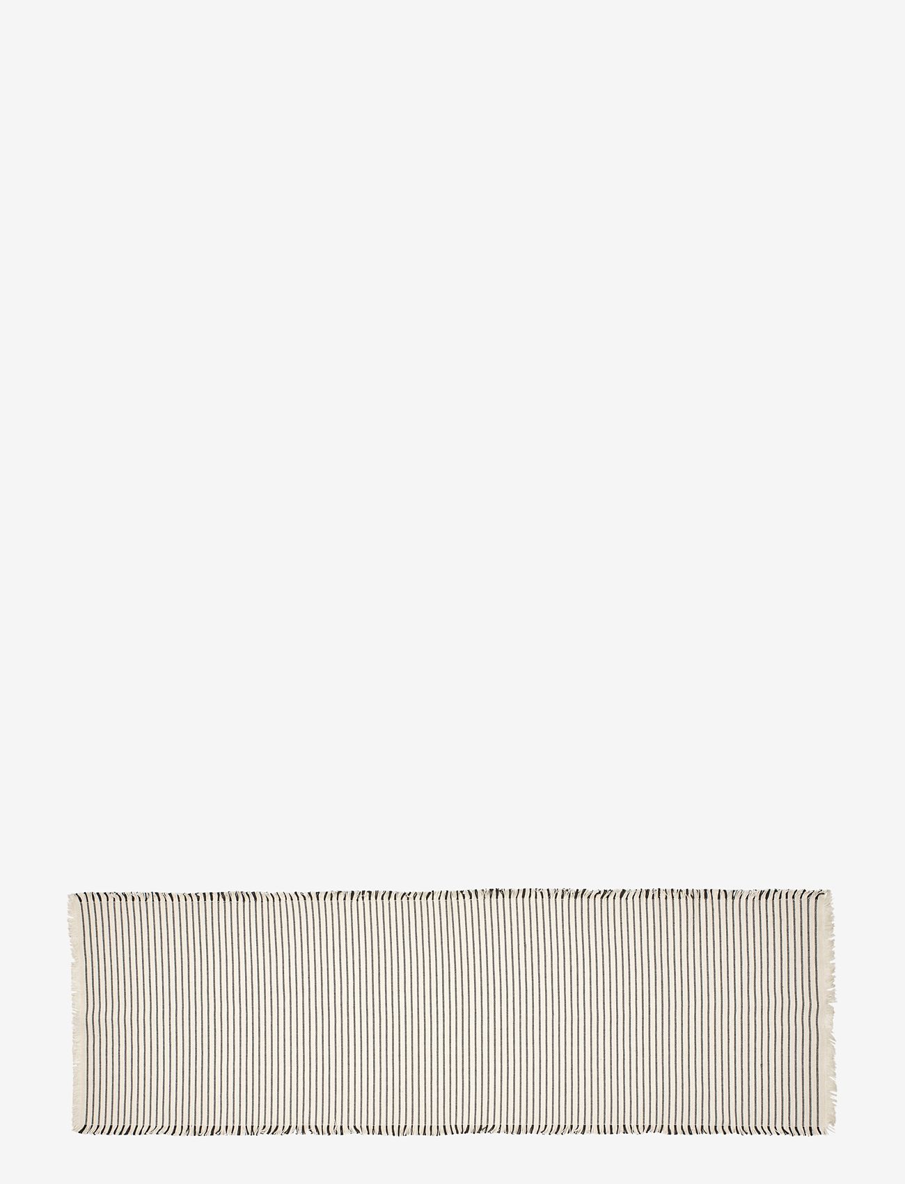 Broste Copenhagen - Elouise Table Runner - die niedrigsten preise - off white/black - 0