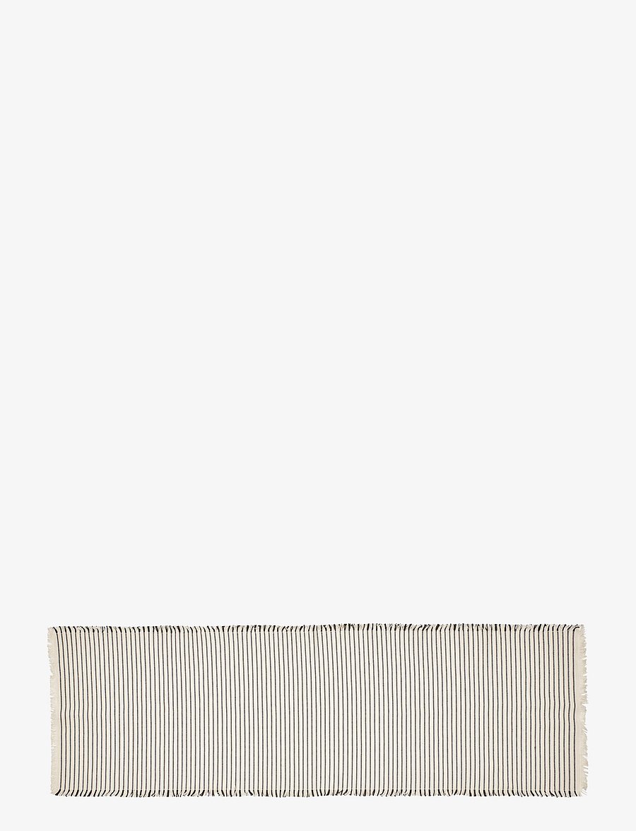 Broste Copenhagen - Elouise Table Runner - obrusy i bieżniki - off white/black - 0