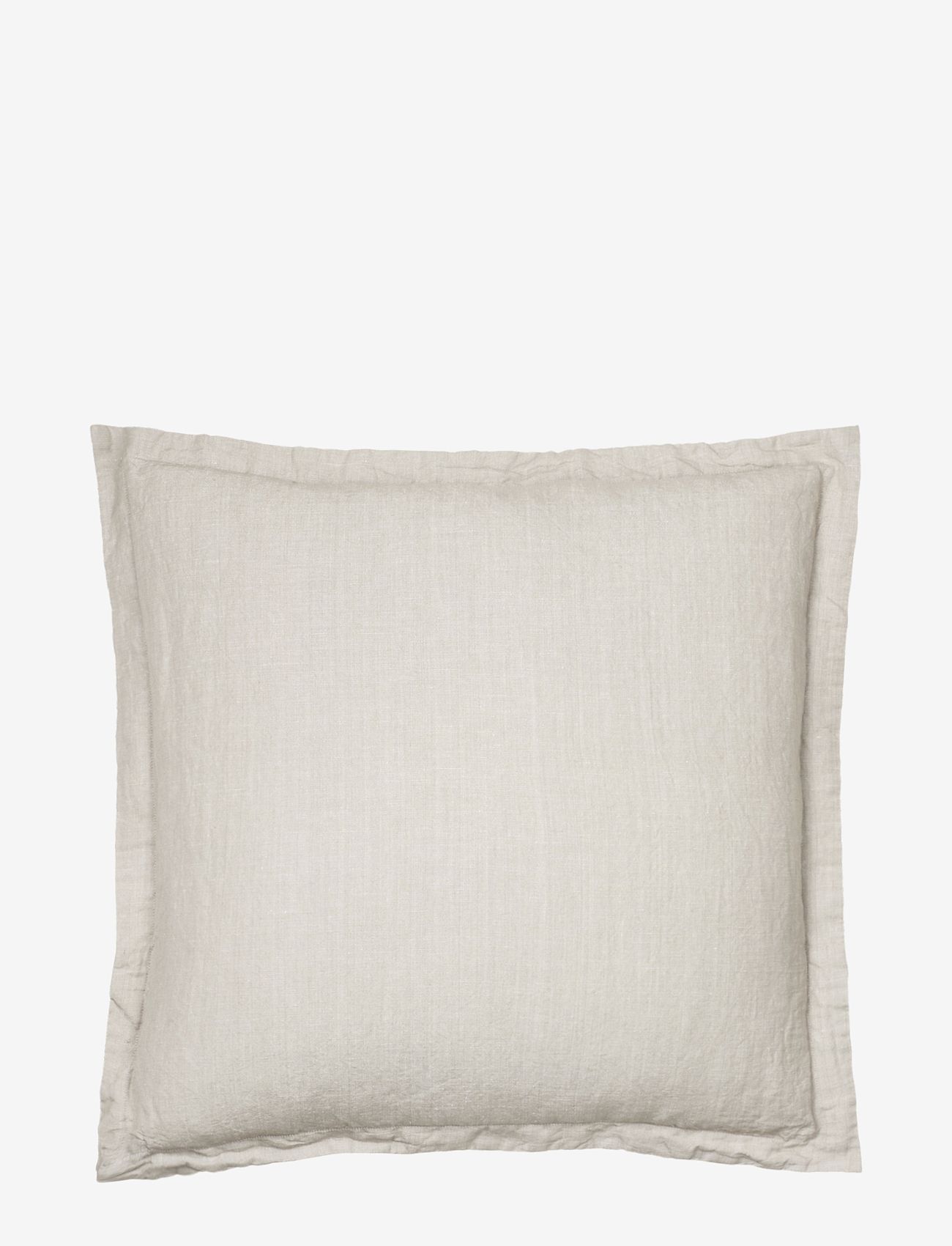 Broste Copenhagen Linn Cushion Cover - Tekstiler - DOVE GREY / grey
