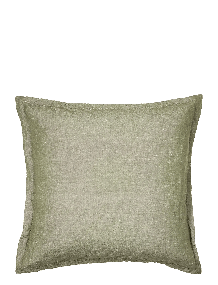 Broste Copenhagen - Linn Cushion Cover - kissenbezüge - grape leaf green - 1