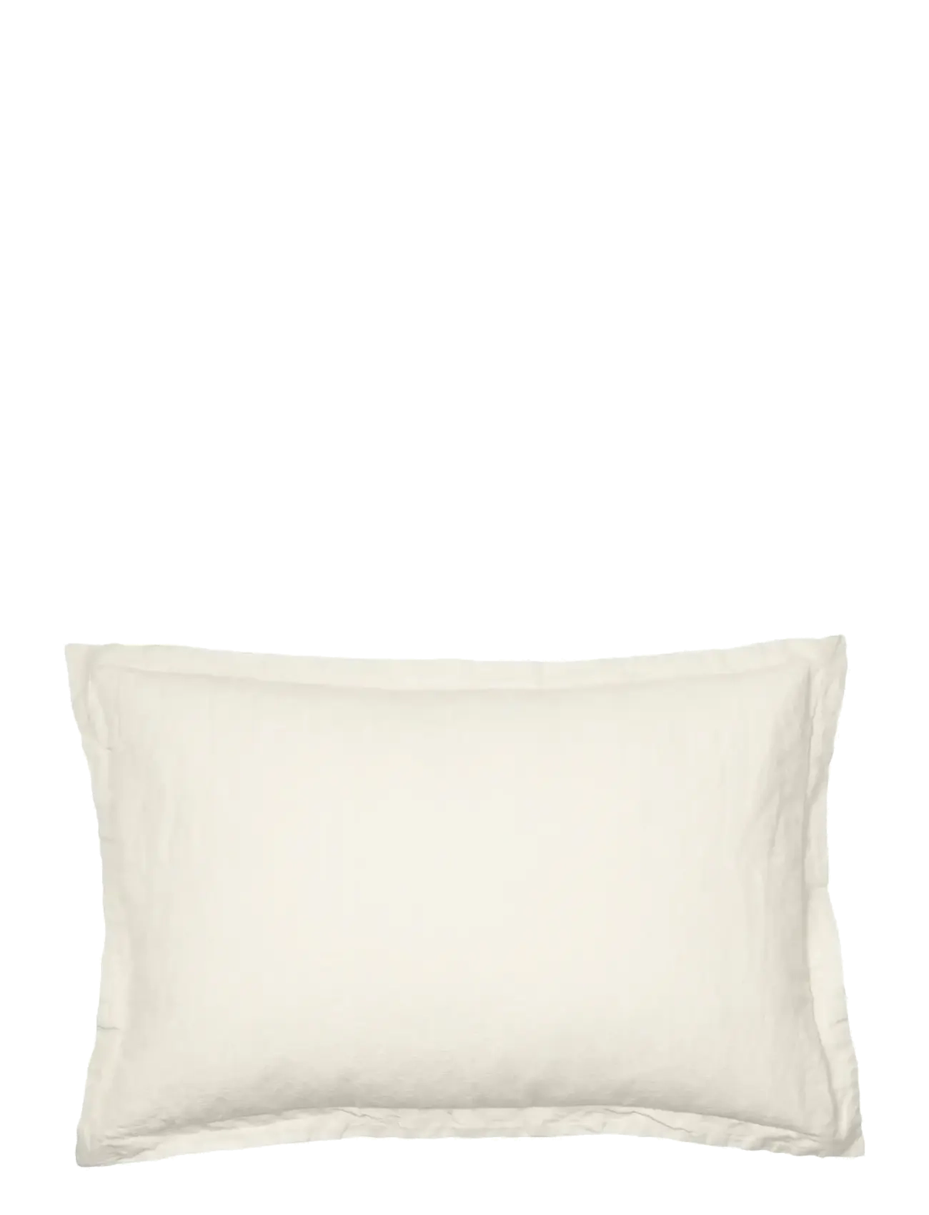 Broste Copenhagen Linn Cushion Cover - Pakkumised - CASTLE BEIGE / white