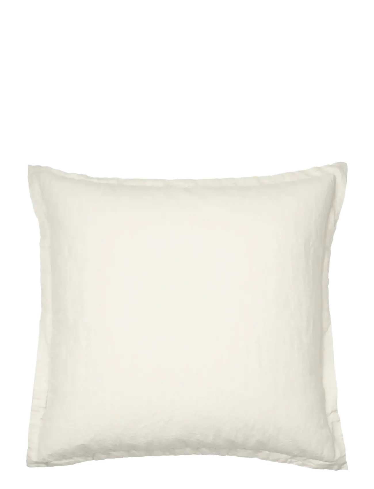 Broste Copenhagen Linn Cushion Cover - Textiles - CASTLE BEIGE / cream