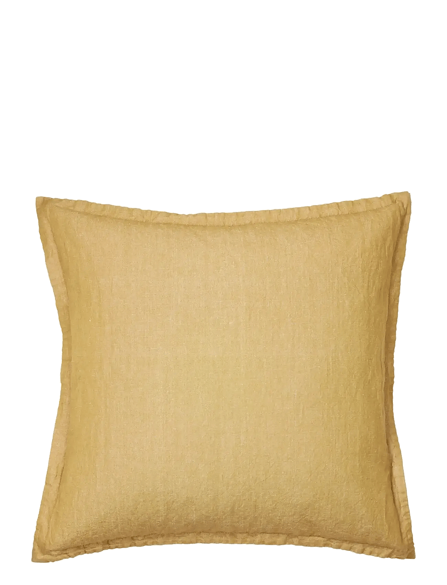 Broste Copenhagen - Linn Cushion Cover - kissenbezüge - dull gold - 0