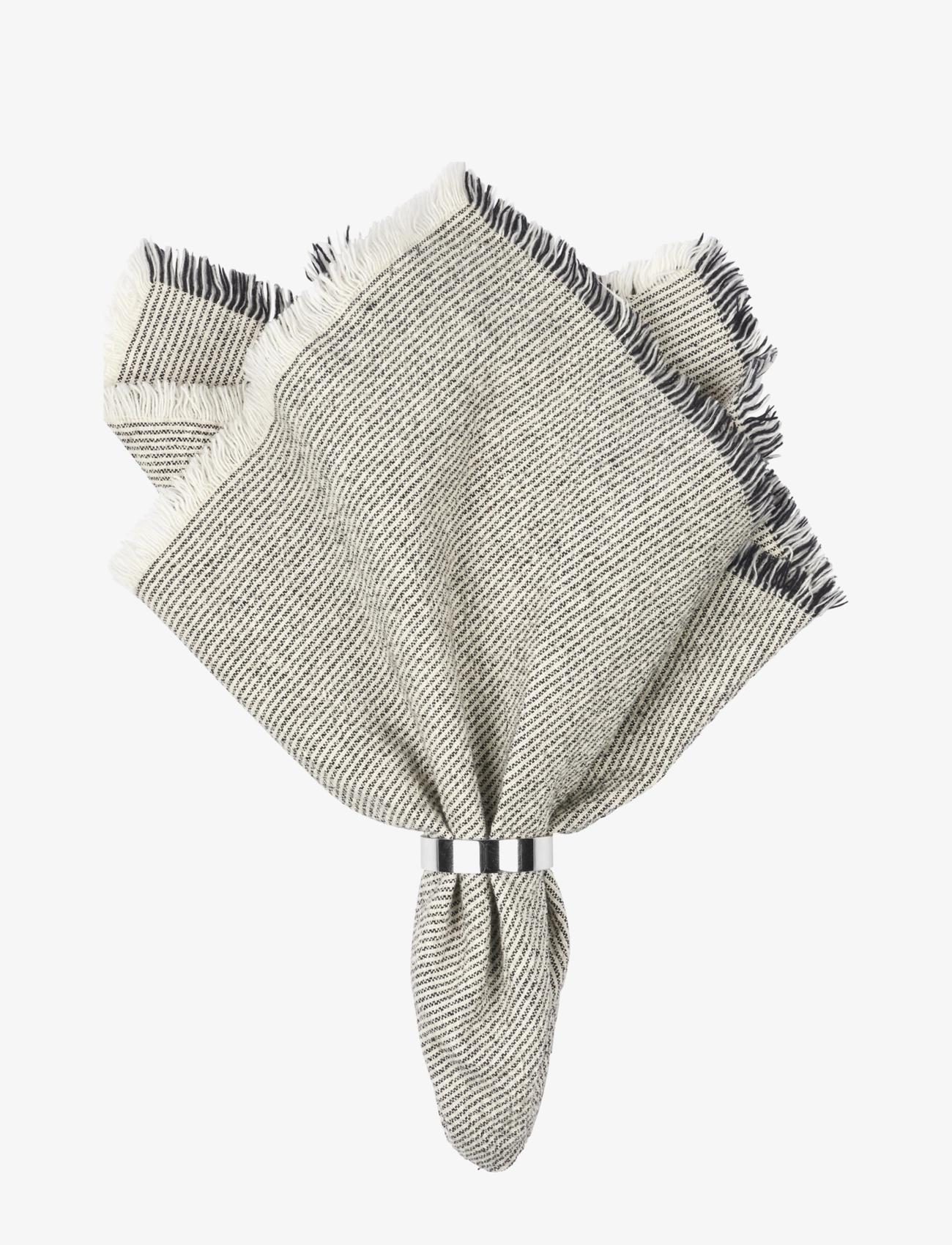 BROSTE COPENHAGEN Elouise Serviet Schwarz - 45X45CM - Unisex