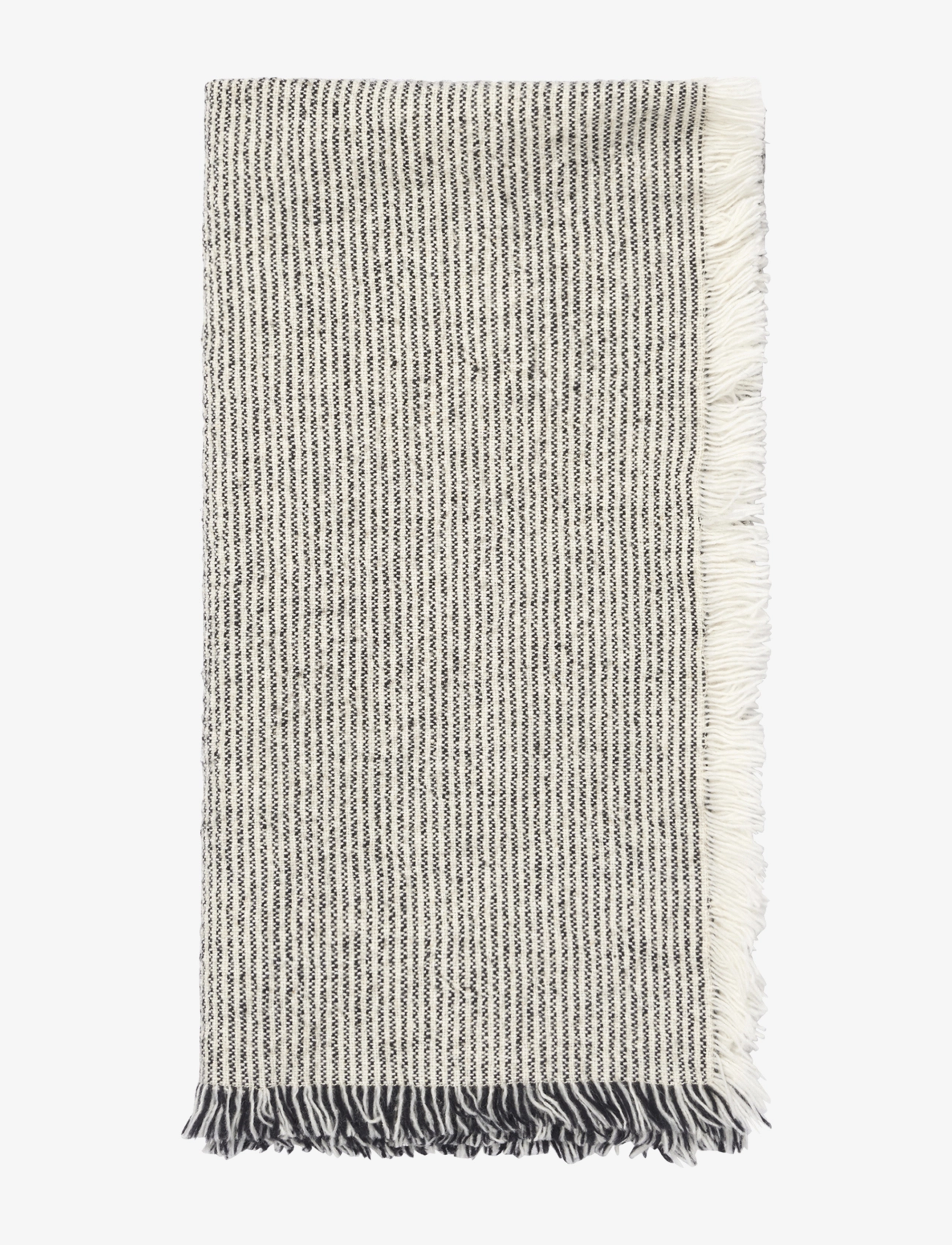 Broste Copenhagen - Elouise Napkin - tøyservietter - black/off white - 1