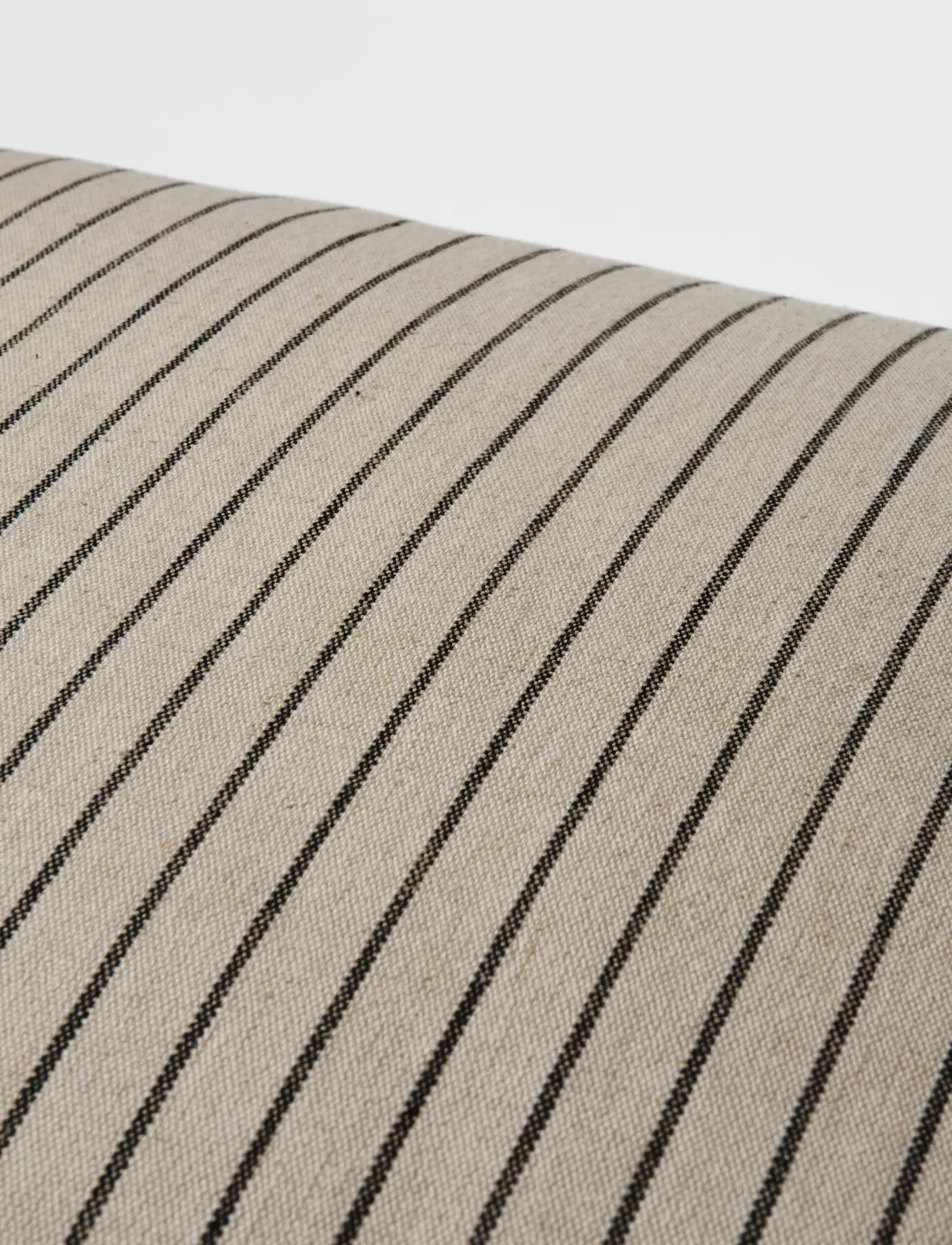 Broste Copenhagen - Karen Cushion Cover - kuddfodral - light beige/black - 1