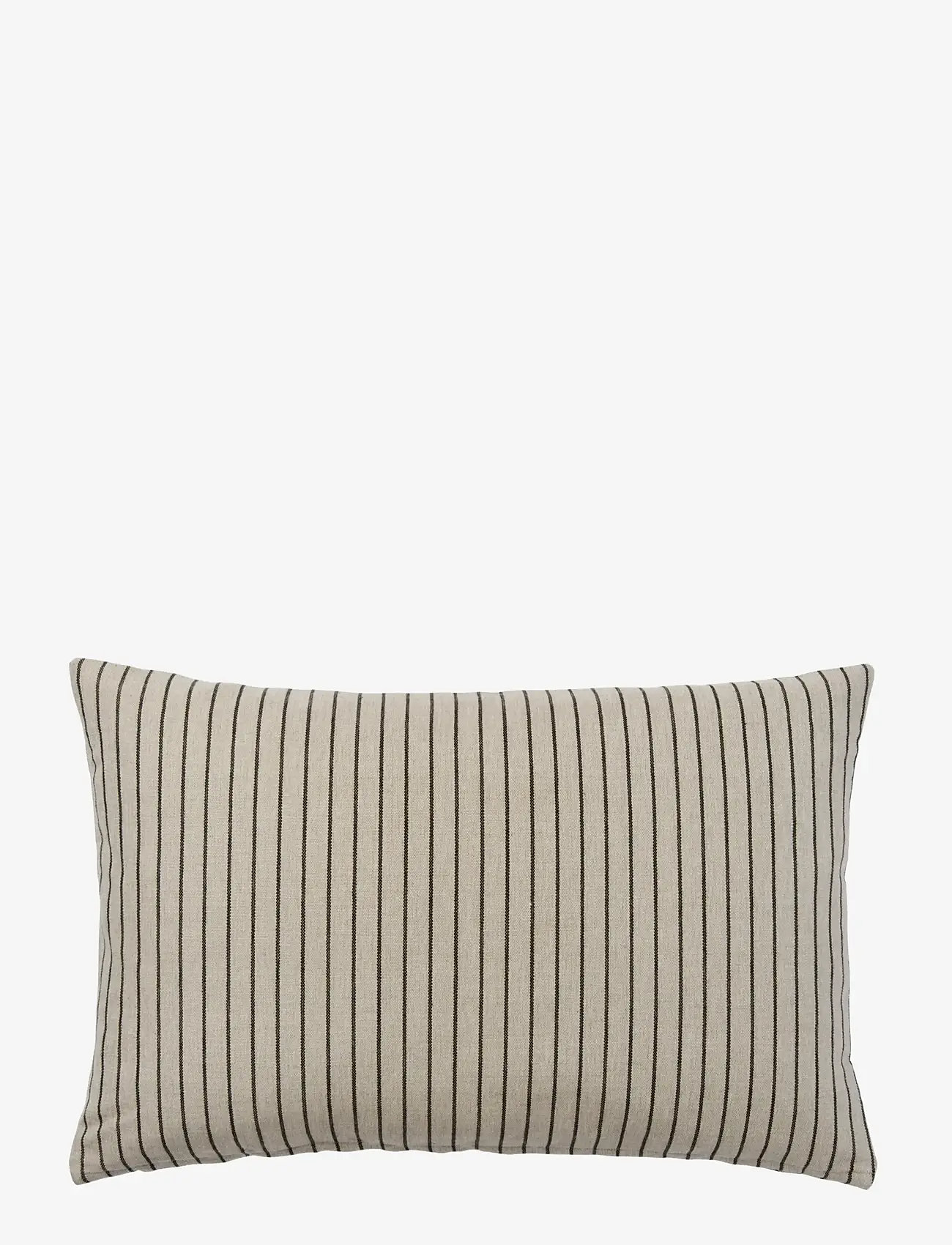 Broste Copenhagen - Karen Cushion Cover - köp efter pris - light beige/black - 0
