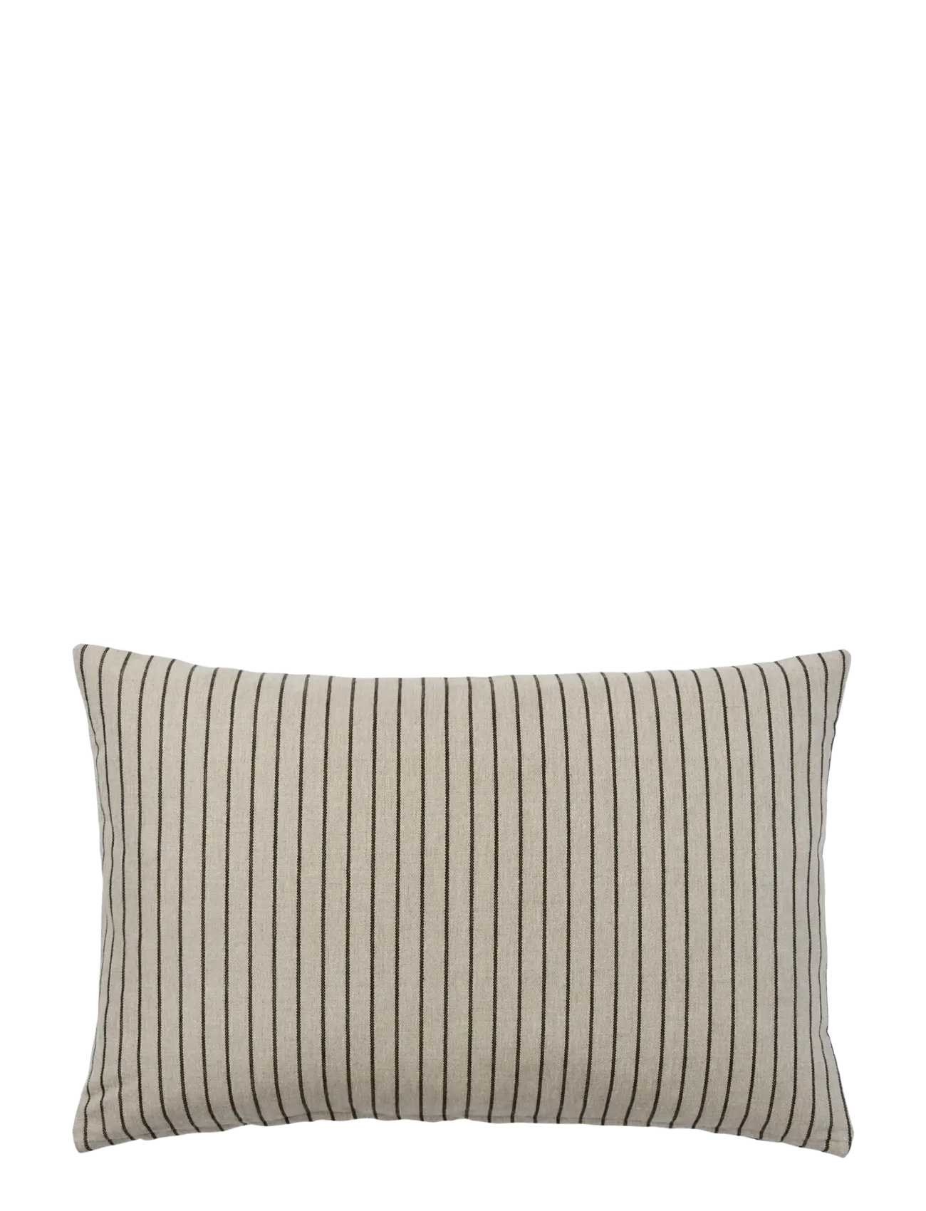 Broste Copenhagen Karen Cushion Cover - Kampagne - LIGHT BEIGE/BLACK / beige
