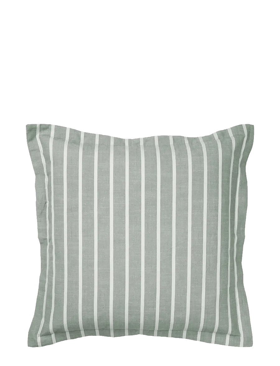 Broste Copenhagen - Marta Cushion Cover - padjakatted - green - 1