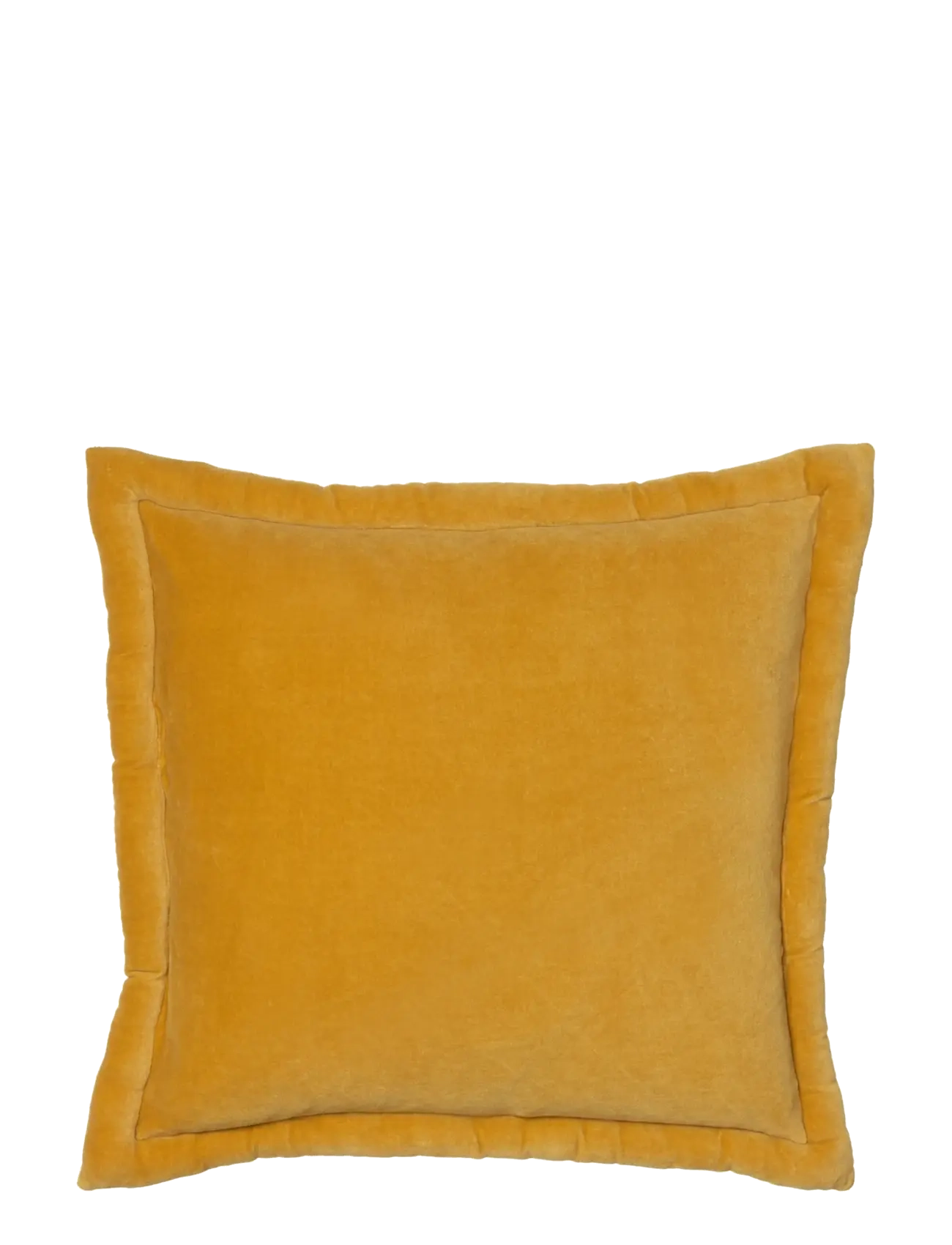 Broste Copenhagen Viola Cushion Cover - Julklappar - YELLOW / yellow