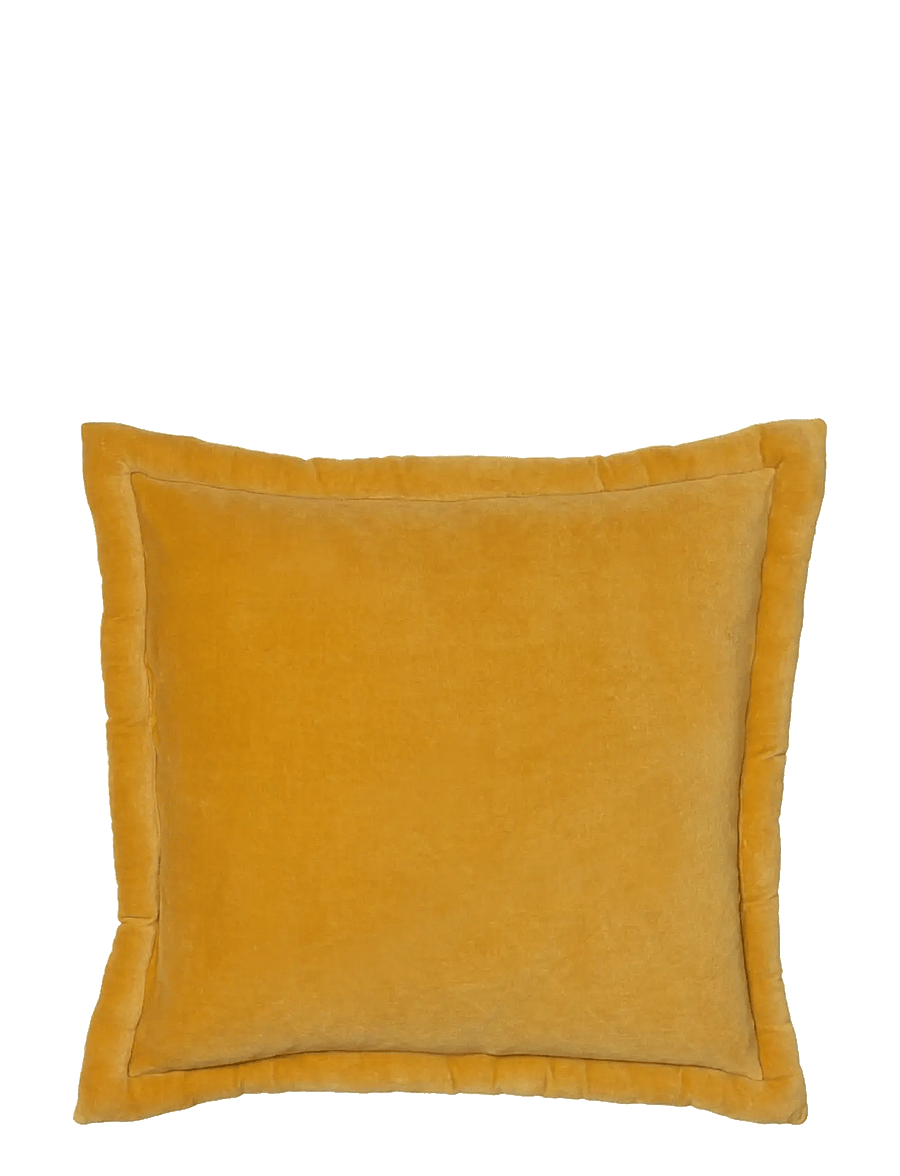 Broste Copenhagen - Viola Cushion Cover - kissenbezüge - yellow - 1