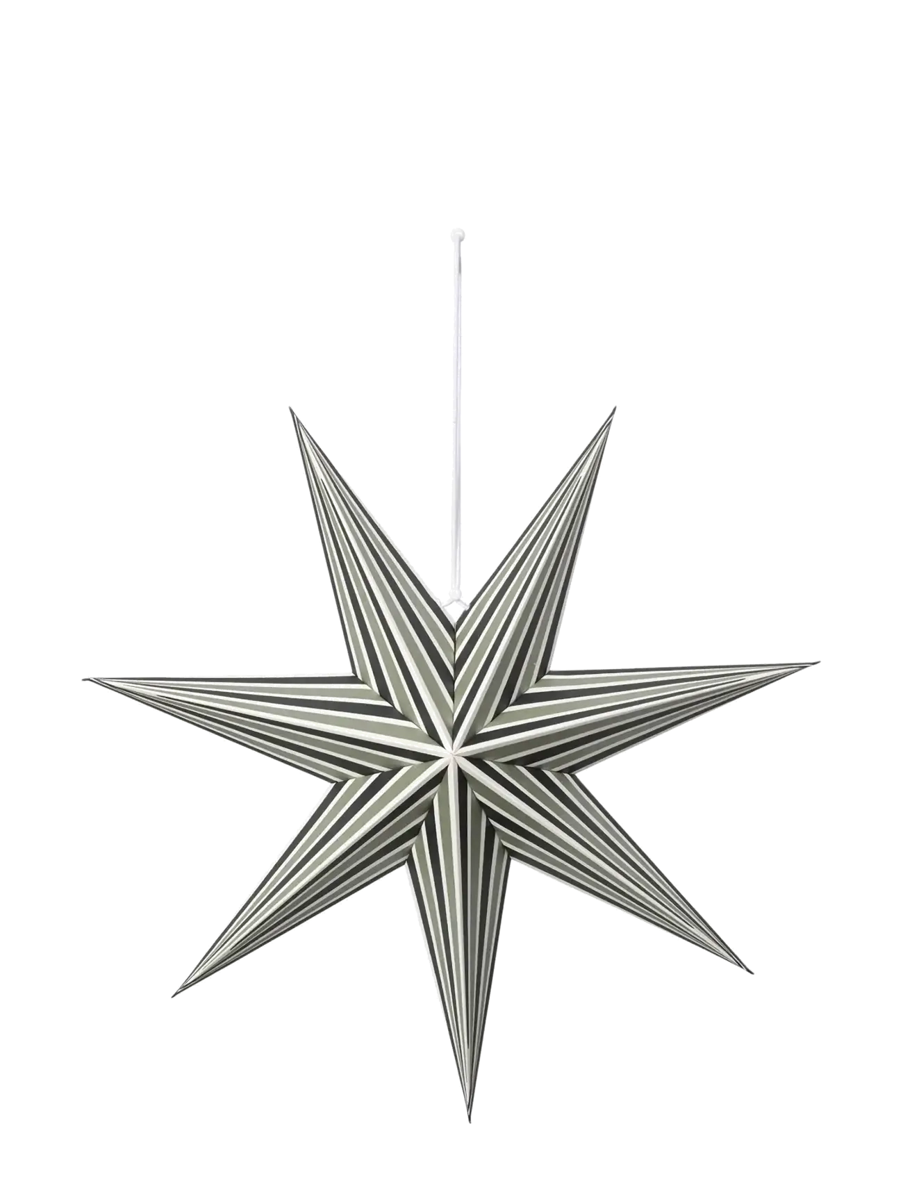 Broste Copenhagen Joy Star Ornament - Christmas - DEEP FOREST/LIGHT SAGE / green