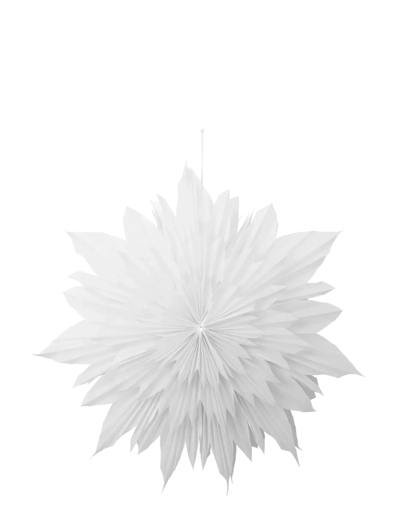 Broste Copenhagen Estelle Star Ornament - Christmas - OFF WHITE / white
