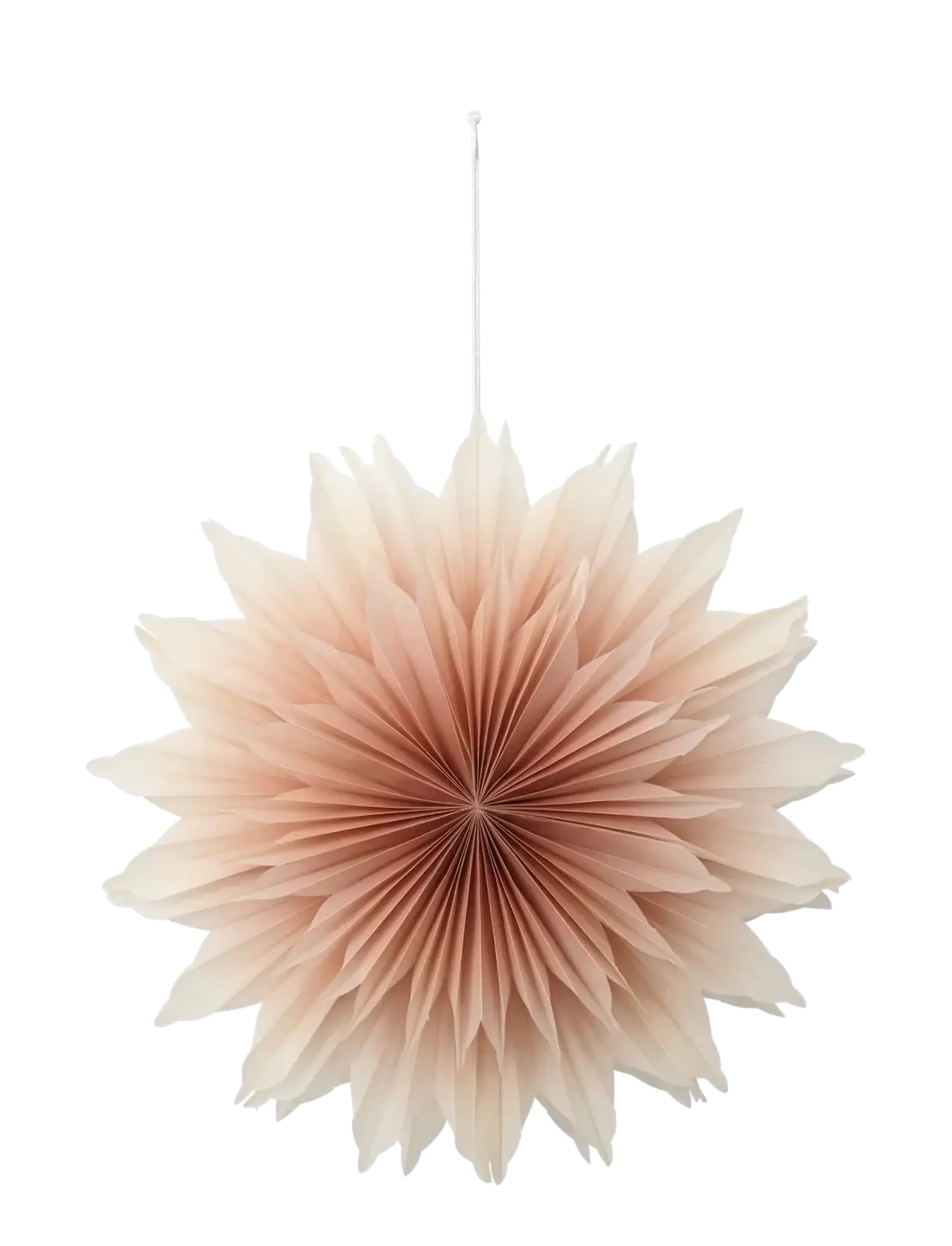 Broste Copenhagen Estelle Star Ornament - Christmas - RED / pink/rose