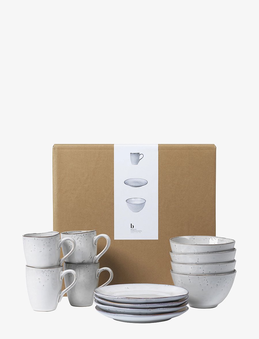 Broste Copenhagen - NORDIC SAND - indų rinkiniai - beige - 2