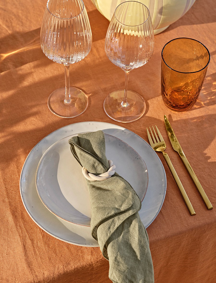 Broste Copenhagen - NORDIC SAND - indų rinkiniai - beige - 0