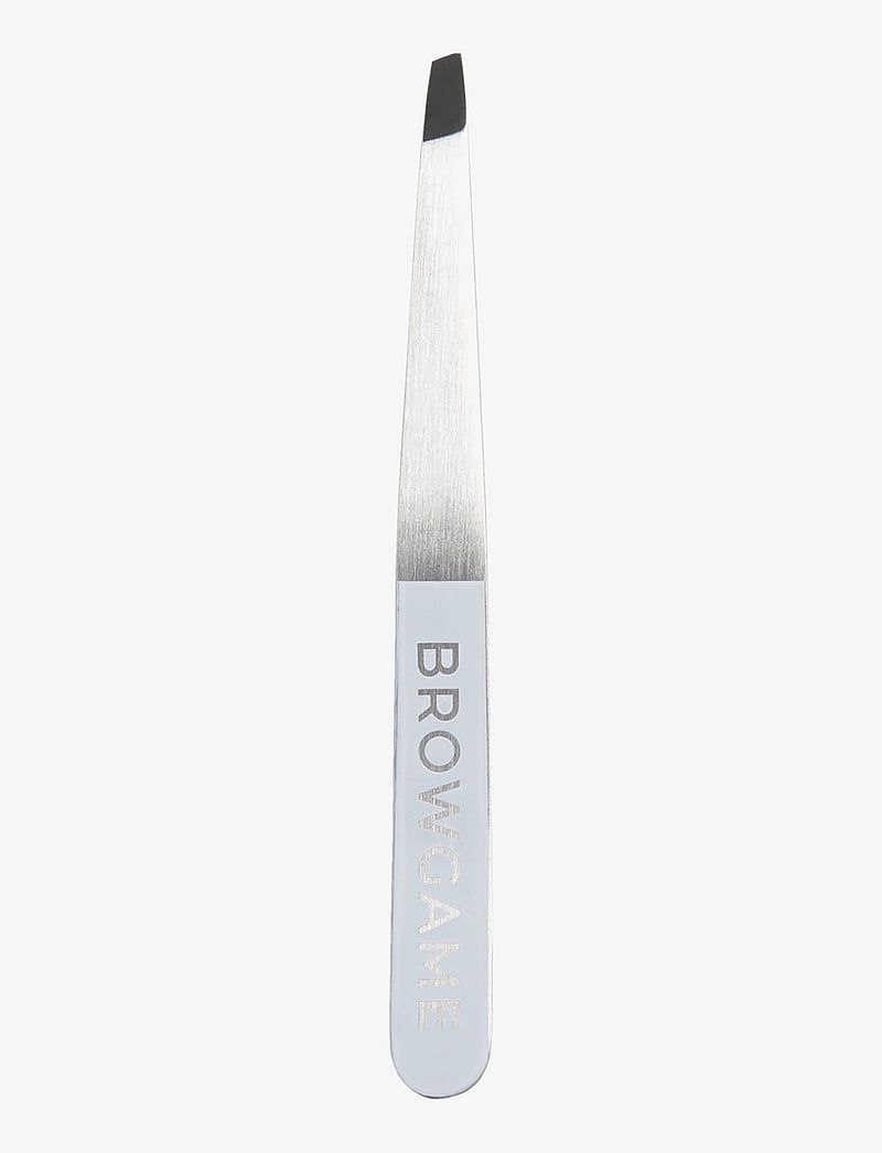 Browgame Cosmetics Original Tweezer Slanted White (White) - 19.80 ...