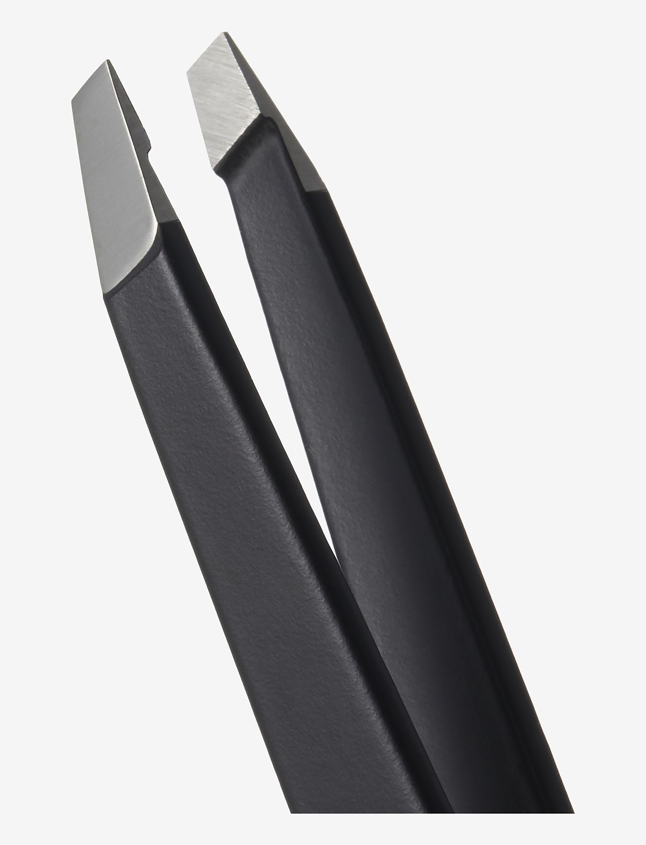 Browgame Cosmetics - Signature Tweezer Slanted  Soft Touch  Blackout - förðunarvörur - black - 3