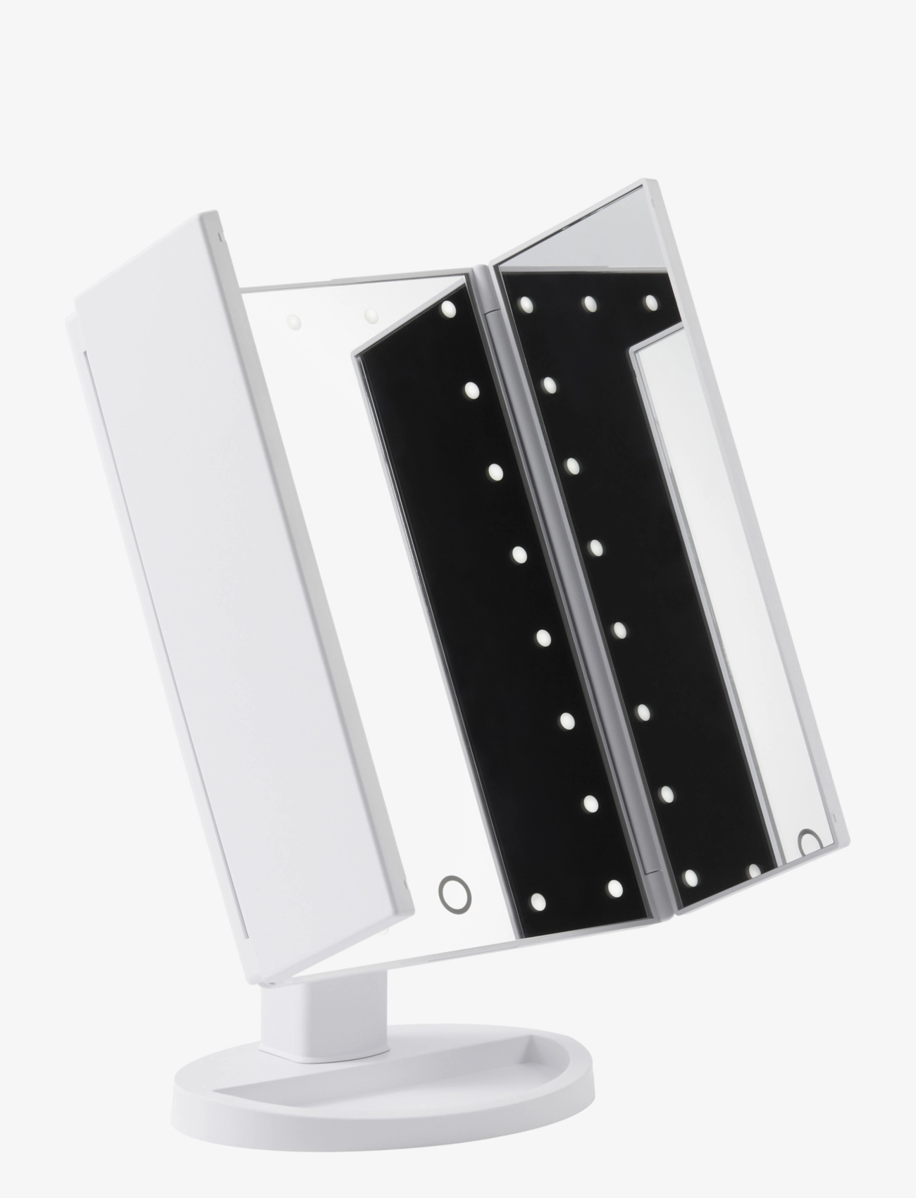 Browgame Cosmetics Original Tri Folded Lighted Mirror, Badeværelsesspejl, Hvid, Str: ONE SIZE