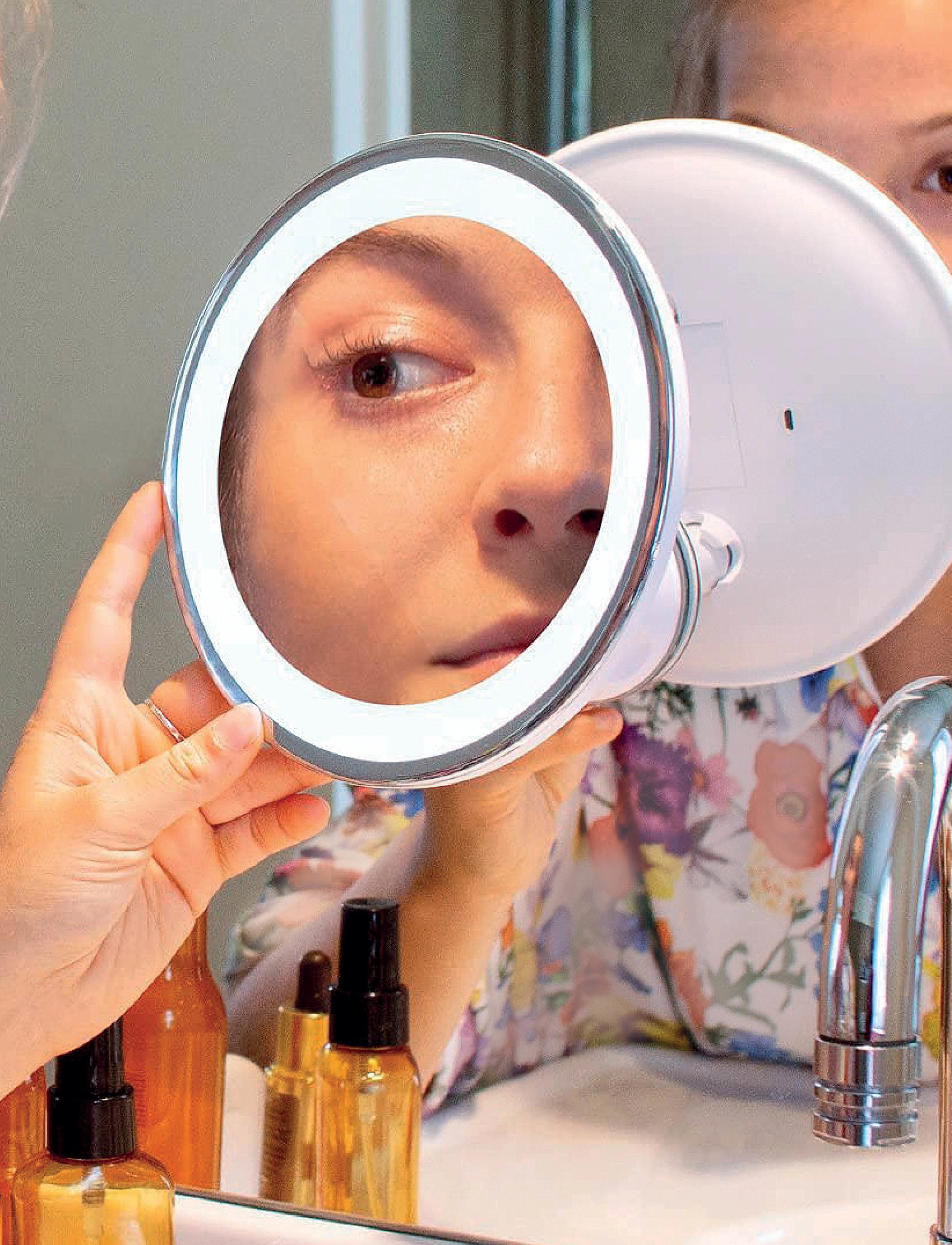 Browgame Cosmetics Signature Suction Mirror 10X Large, One Size, Nude, Ansigt > Makeup-Redskaber, Dame