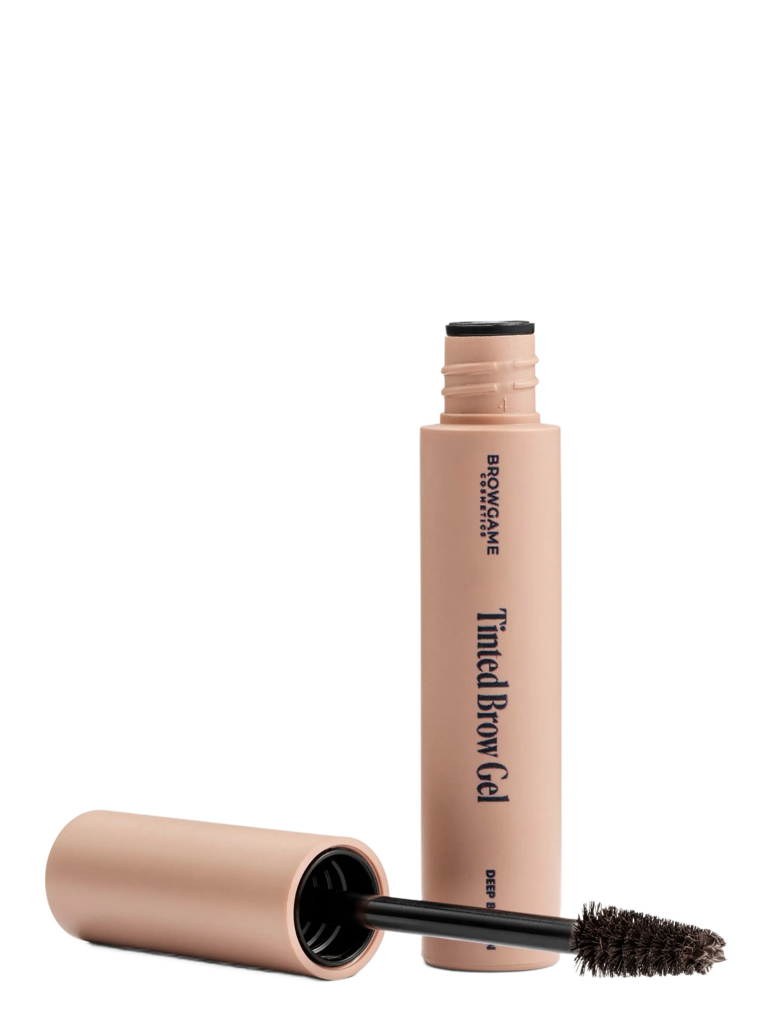 Browgame Cosmetics Tinted Brow Gel - Deep Brown, 6 G, Brown, Øjne > Mascara, Dame