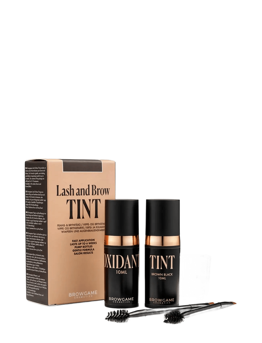 Browgame Cosmetics - Lash & Brow Tint - Brown Black - Ögon & bryn - brown black - 0