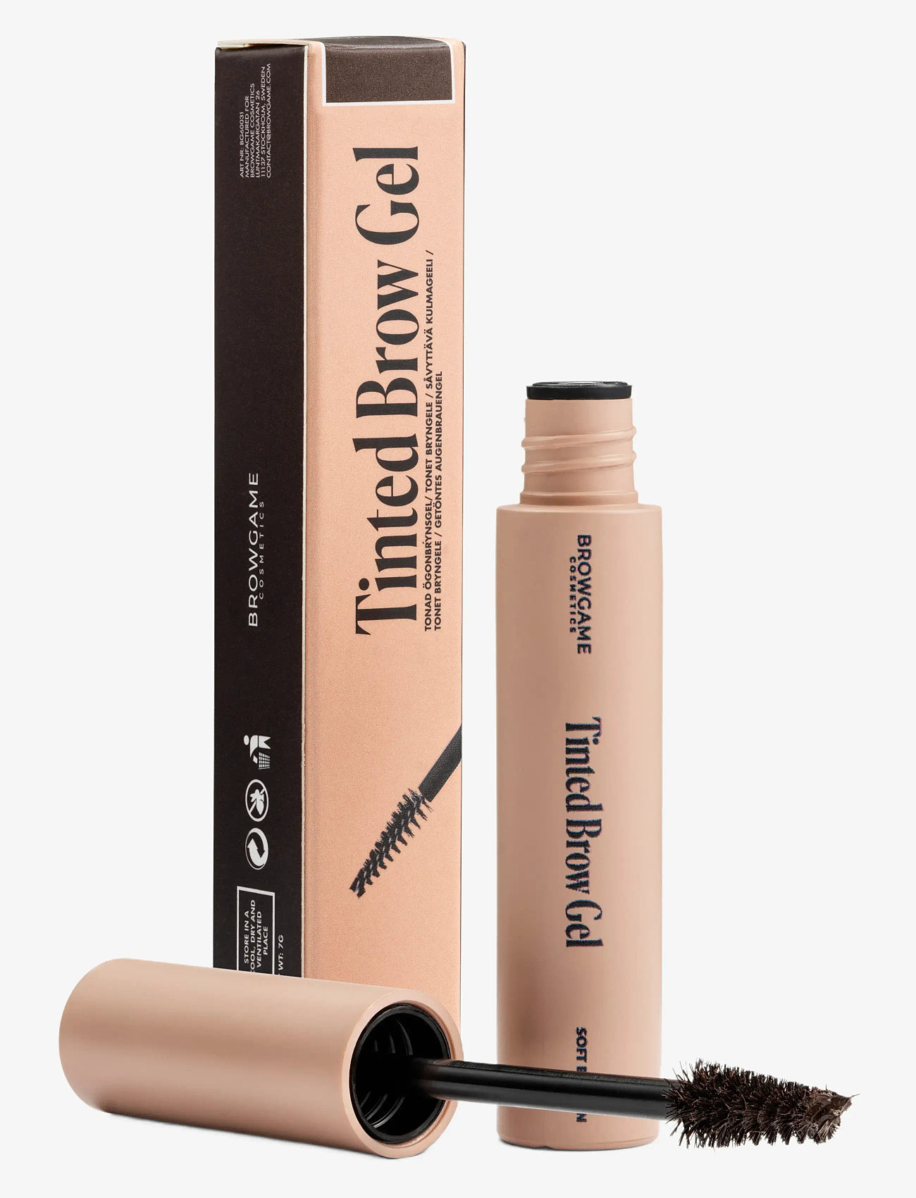 Browgame Cosmetics - Tinted Brow Gel - Soft Brown - meikit - soft brown - 1