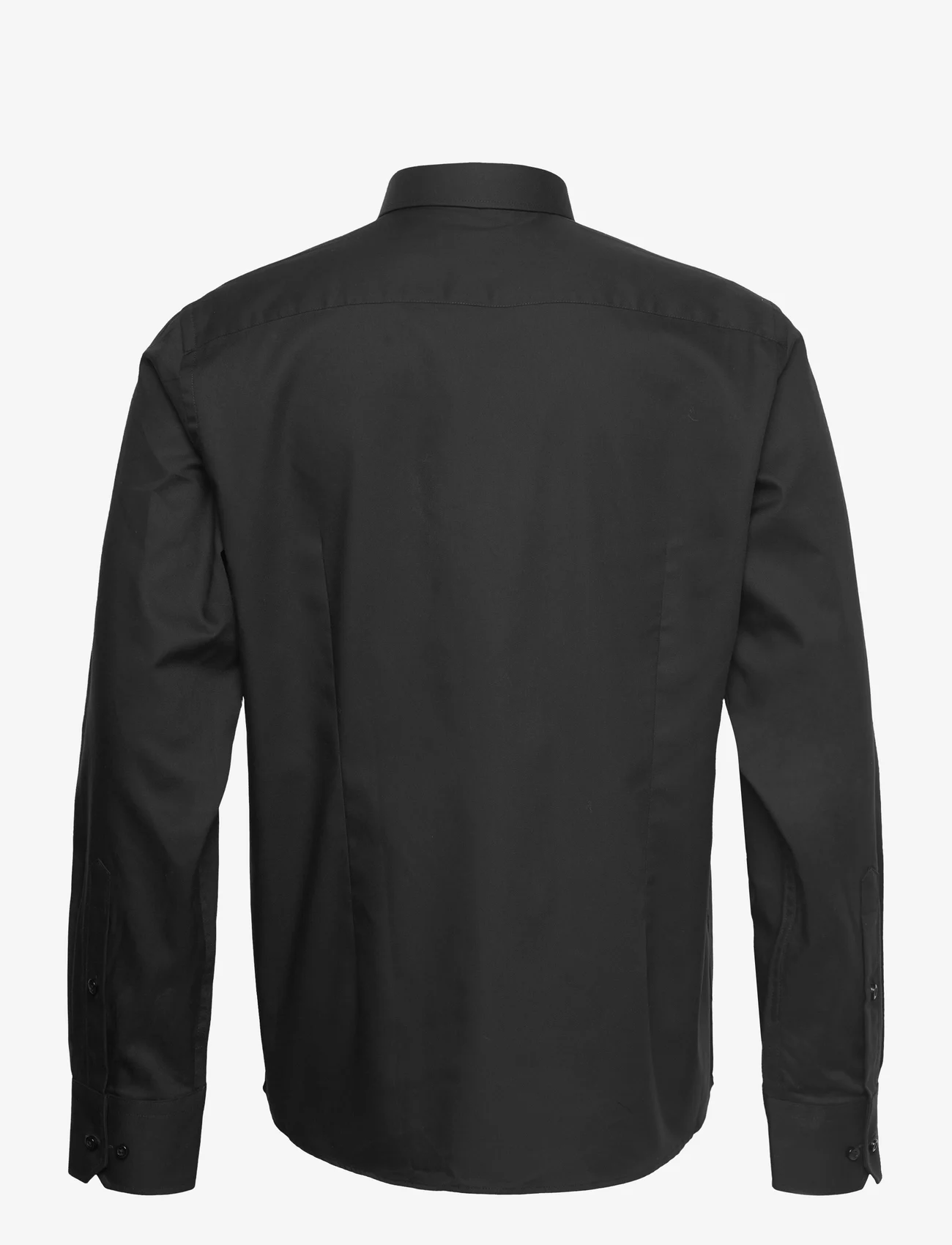 Bruun & Stengade - BS Aspen Modern Fit Shirt - basic skjortor - black - 1