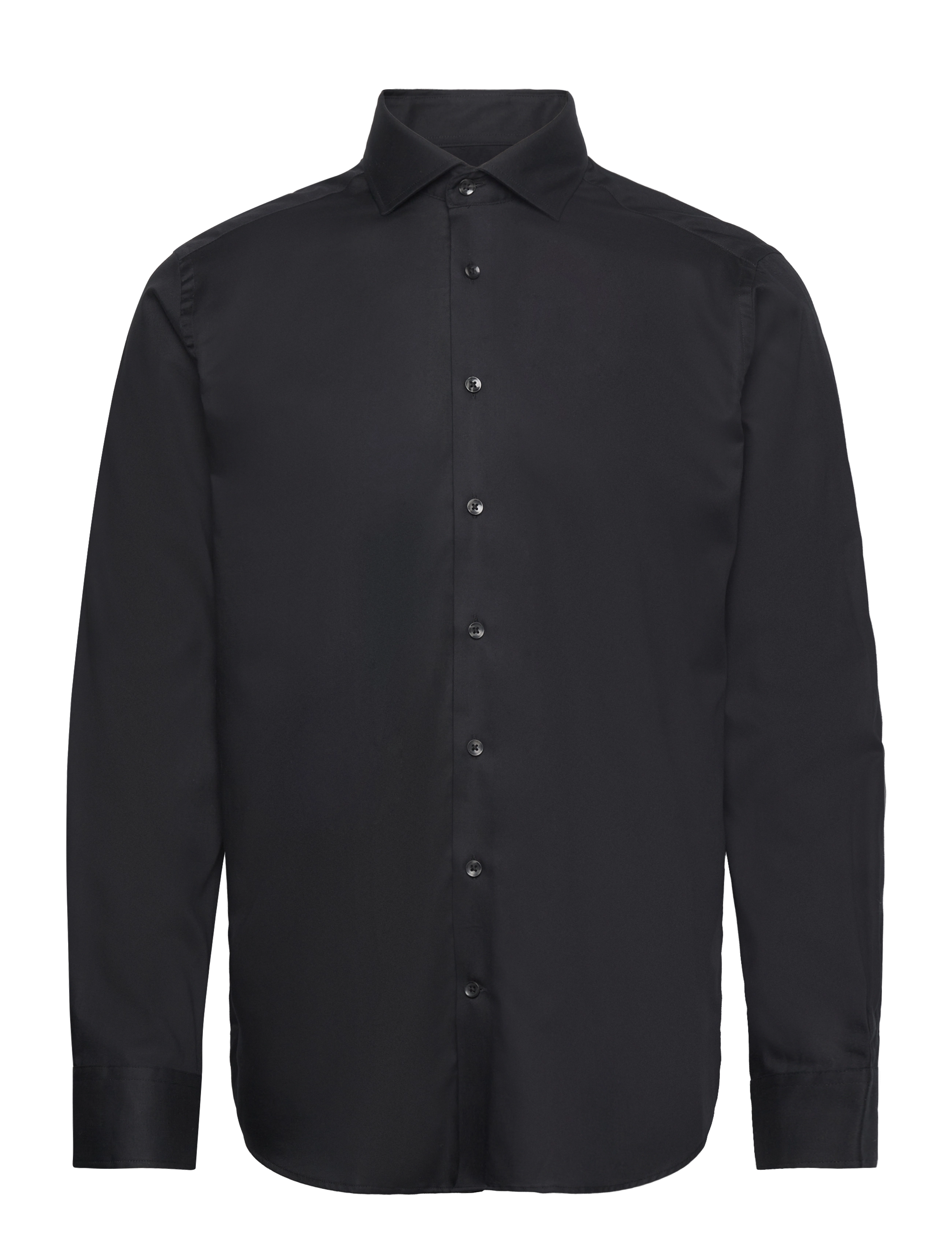 Bruun & Stengade Bs Begovic Modern Fit Shirt, Mænd, Moderne Pasform Formel Skjorte, Sort, Str: 43