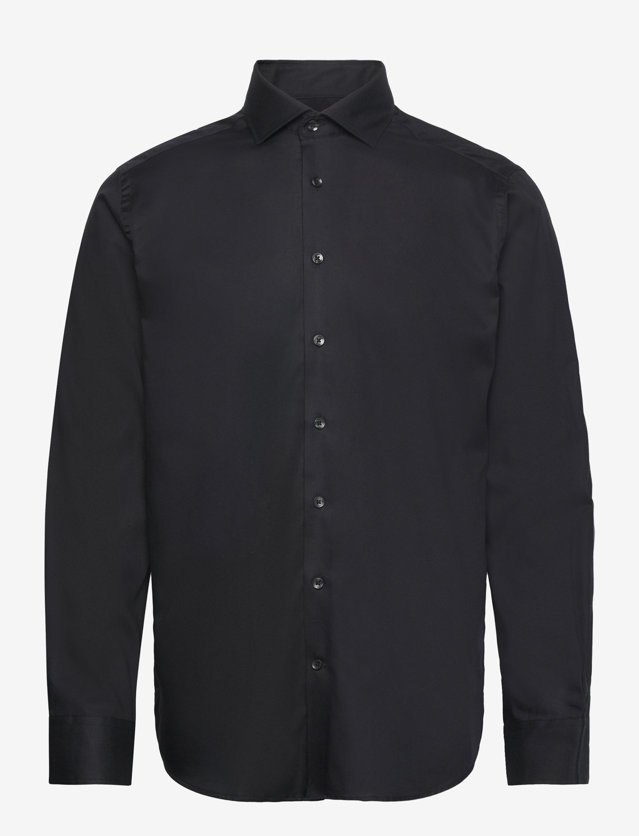 Bruun & Stengade - BS Begovic Modern Fit Shirt - formal shirts - black - 0