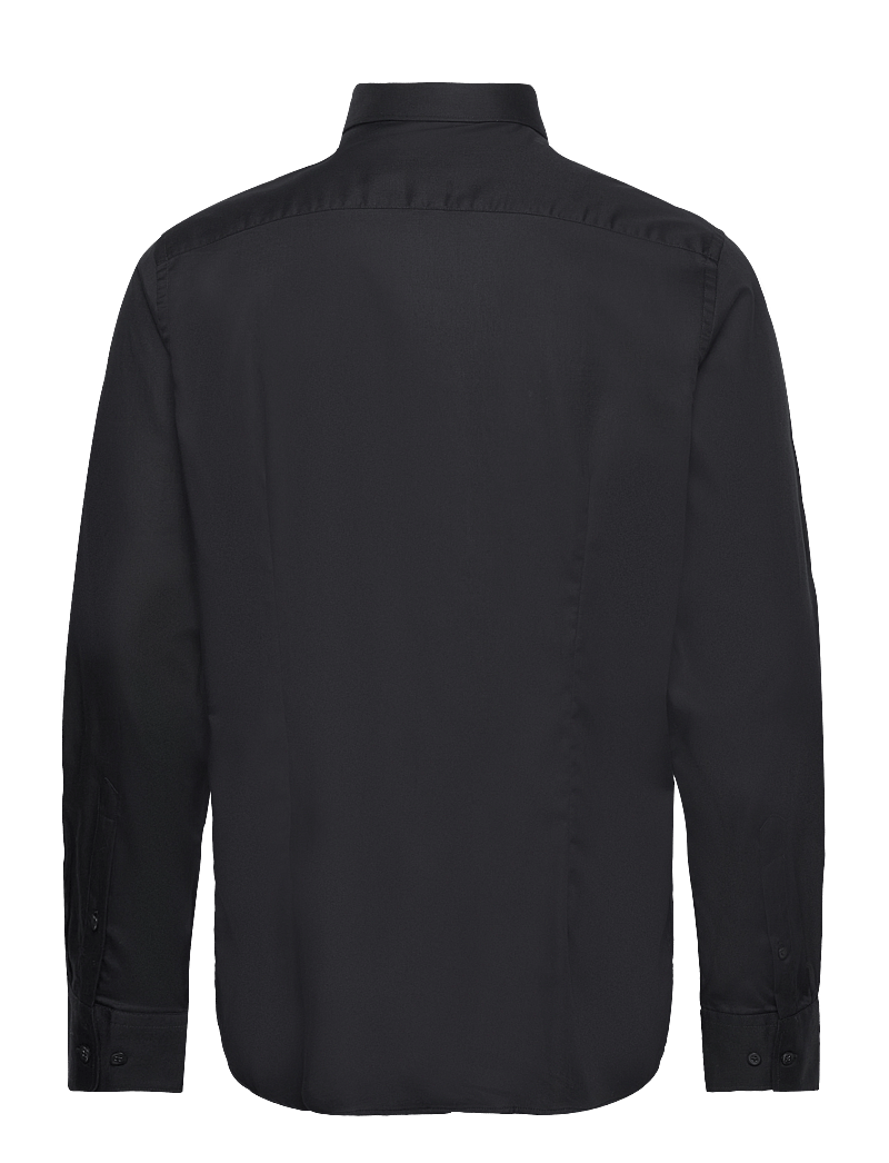 Bruun & Stengade - BS Begovic Modern Fit Shirt - pidulikud särgid - black - 1