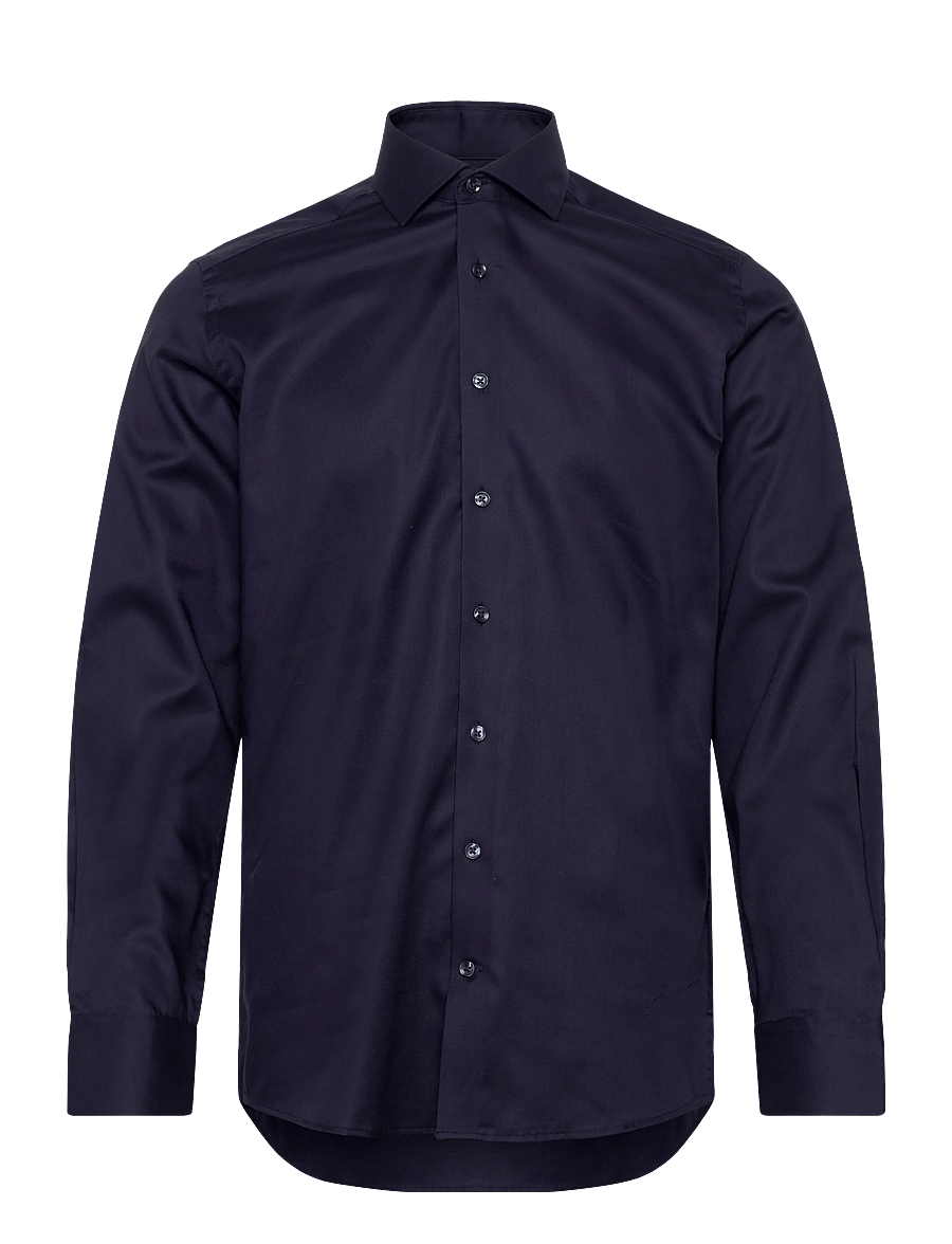 Bruun & Stengade - BS Begovic Modern Fit Shirt - formal shirts - navy - 1