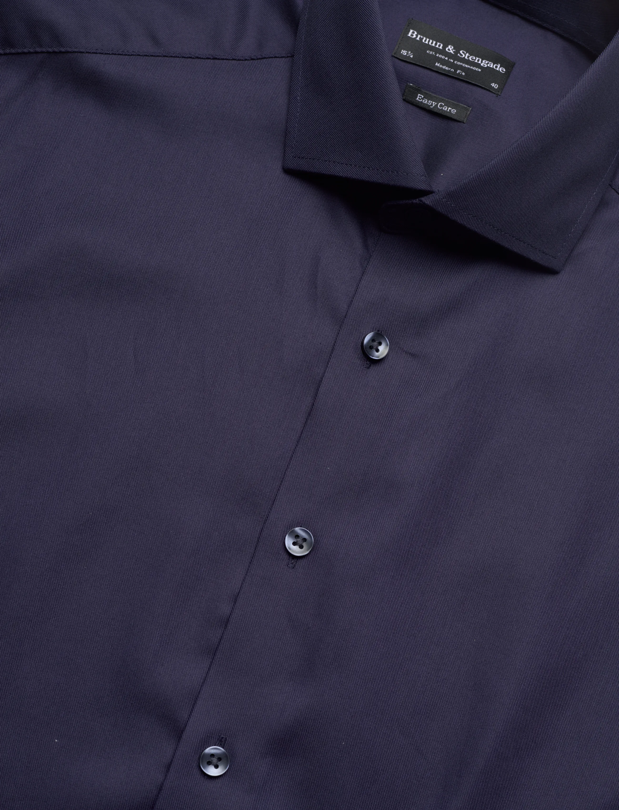 Bruun & Stengade - BS Begovic Modern Fit Shirt - formelle hemden - navy - 3