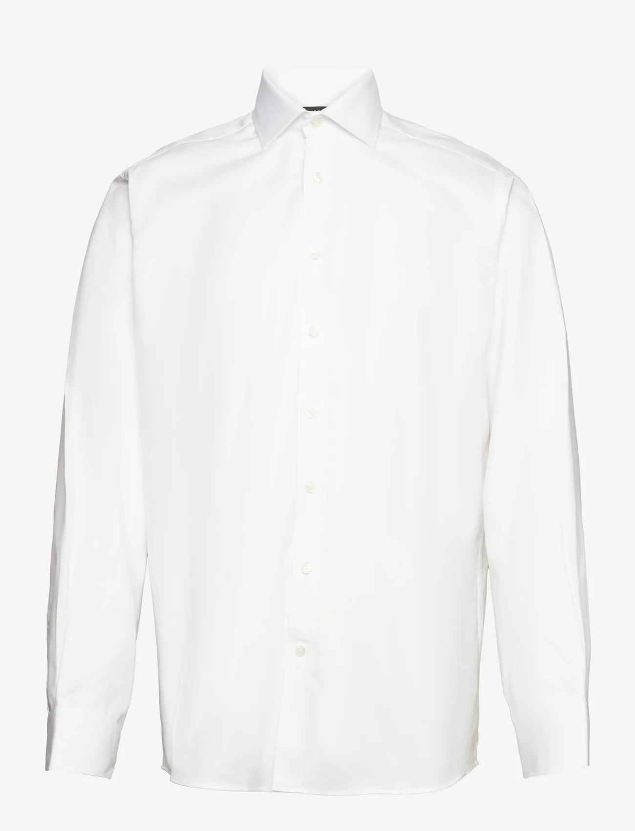 Bruun & Stengade - BS Begovic Modern Fit Shirt - basic skjorter - white - 0