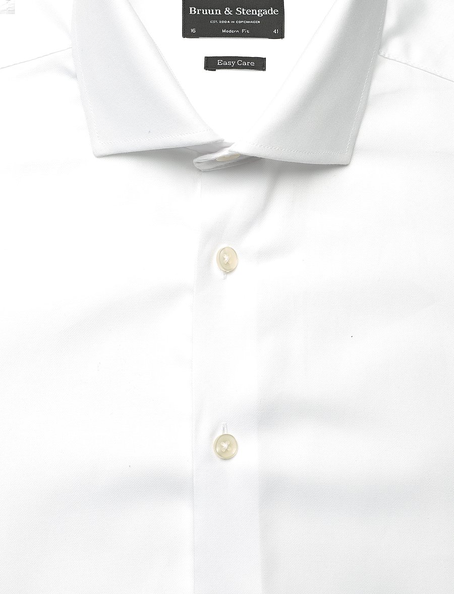Bruun & Stengade - BS Begovic Modern Fit Shirt - formelle skjorter - white - 2