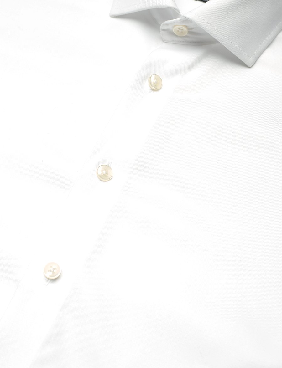 Bruun & Stengade - BS Begovic Modern Fit Shirt - formelle skjorter - white - 3