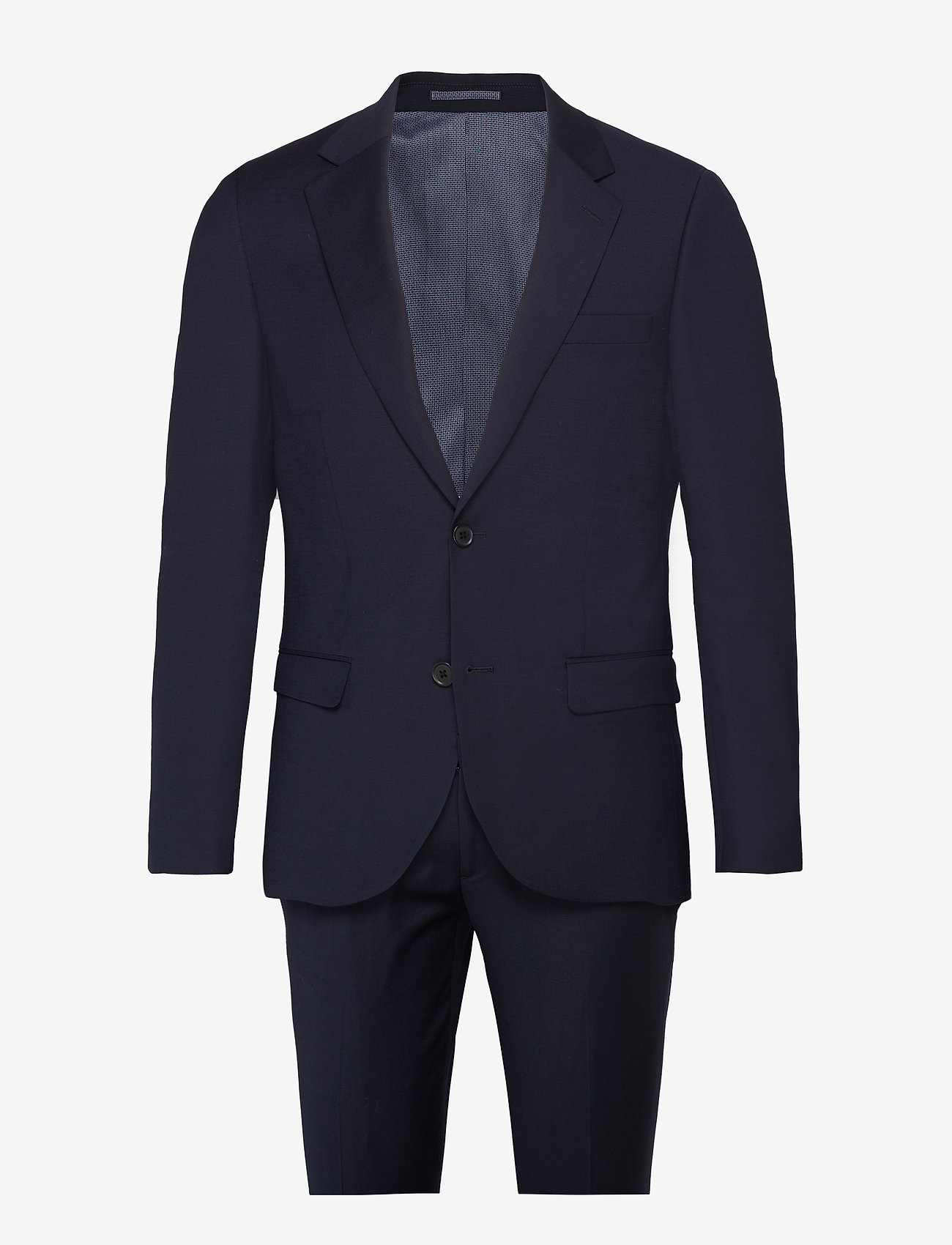 Bruun & Stengade - Hardmann, Suit Set - zweireiher anzüge - navy - 0