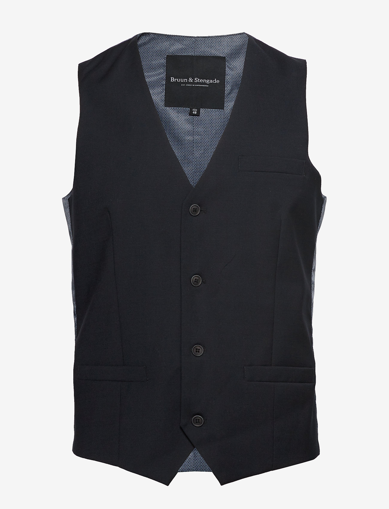 Bruun & Stengade - BS Hardmann, Vest - black - 0