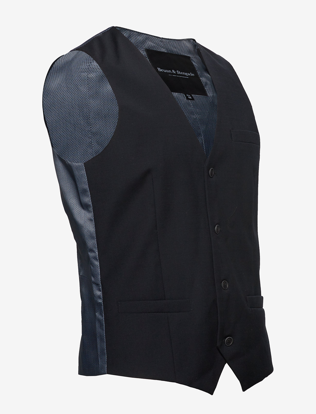 Bruun & Stengade - BS Hardmann, Vest - black - 2