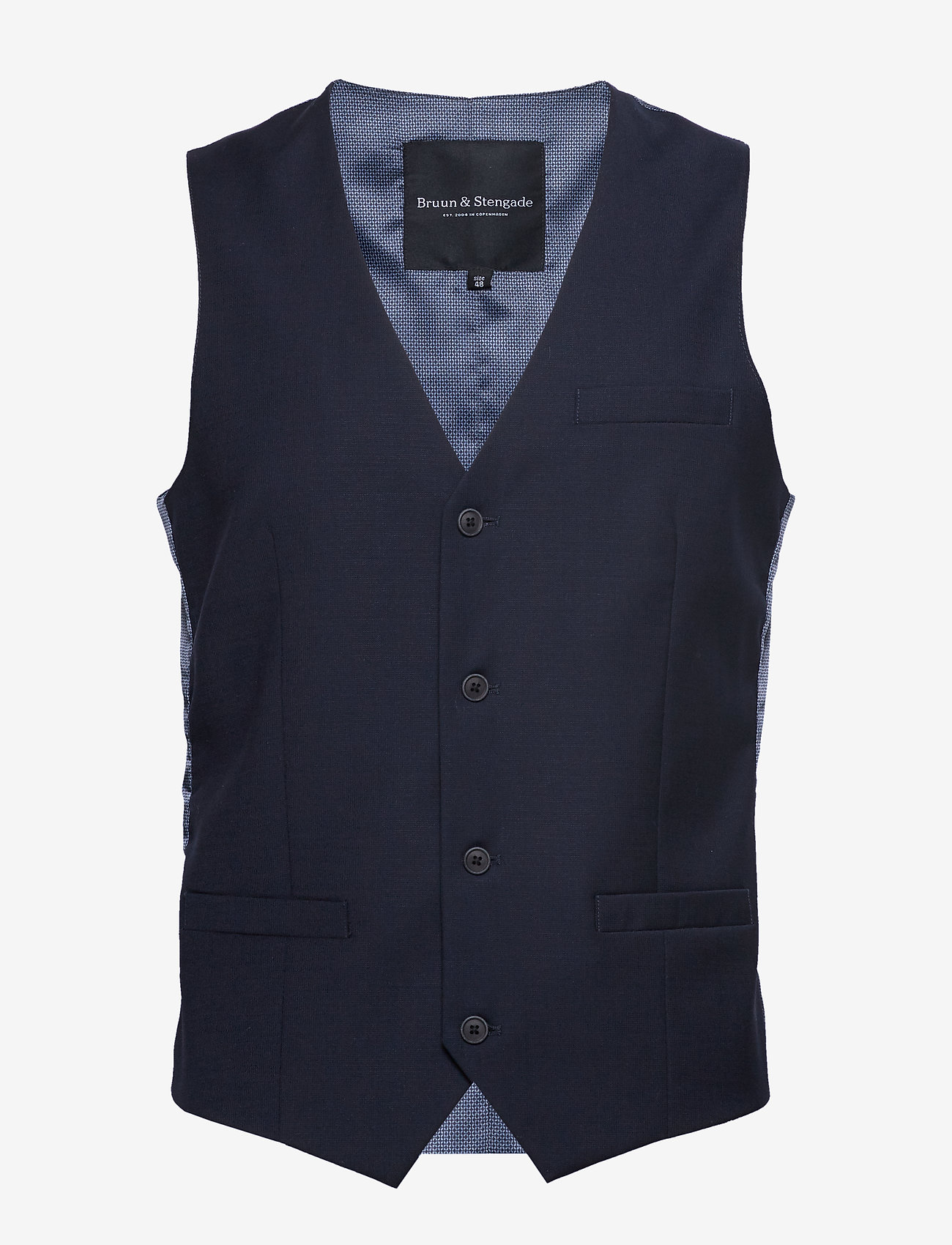 Bruun & Stengade - BS Hardmann, Vest - navy - 0