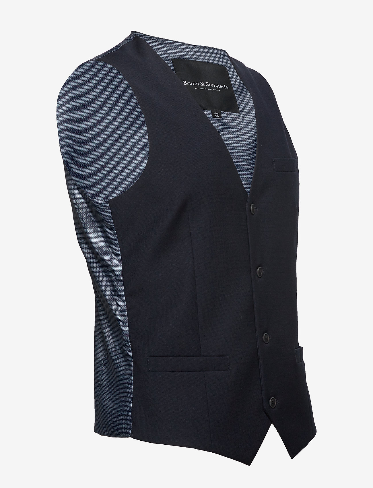 Bruun & Stengade - BS Hardmann, Vest - navy - 3