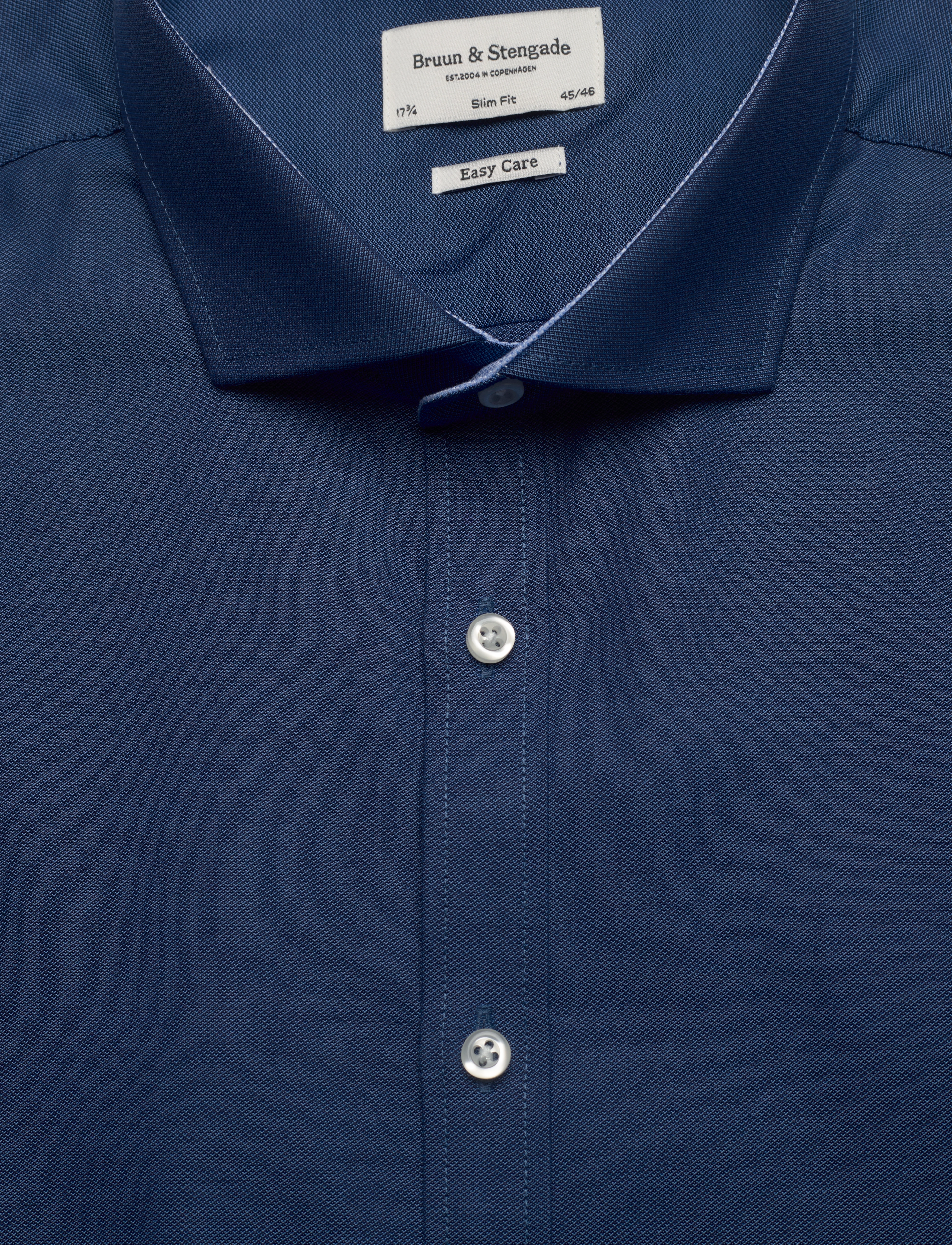 Bruun & Stengade - BS Beech Slim Fit Shirt - dark blue - 2
