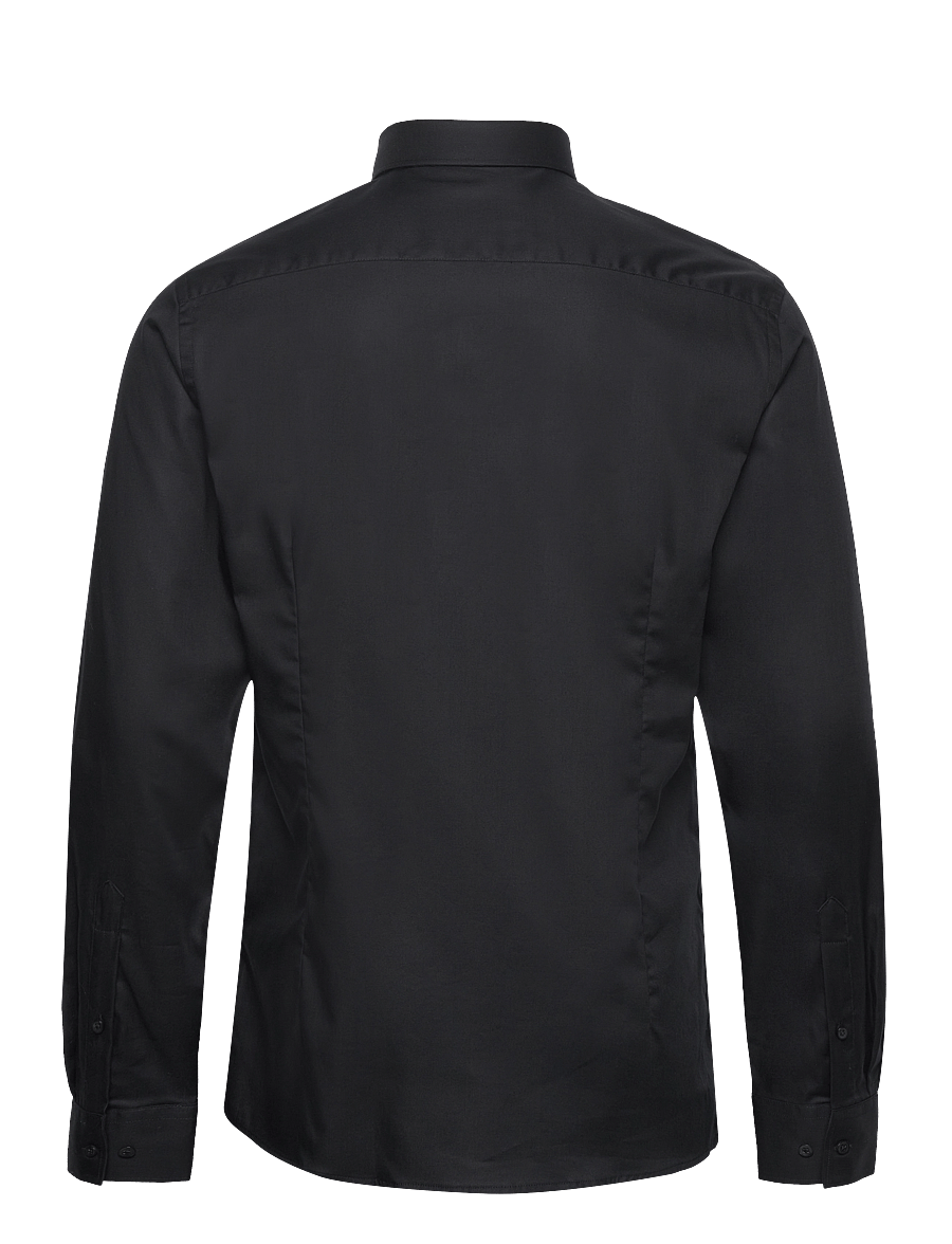 Bruun & Stengade - BS Miles Slim Fit Shirt - formelle hemden - black - 1