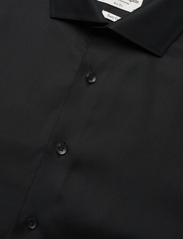 Bruun & Stengade - BS Miles Slim Fit Shirt - basic skjortor - black - 3