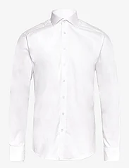 Bruun & Stengade - BS Miles Slim Fit Shirt - basic skjorter - white - 0