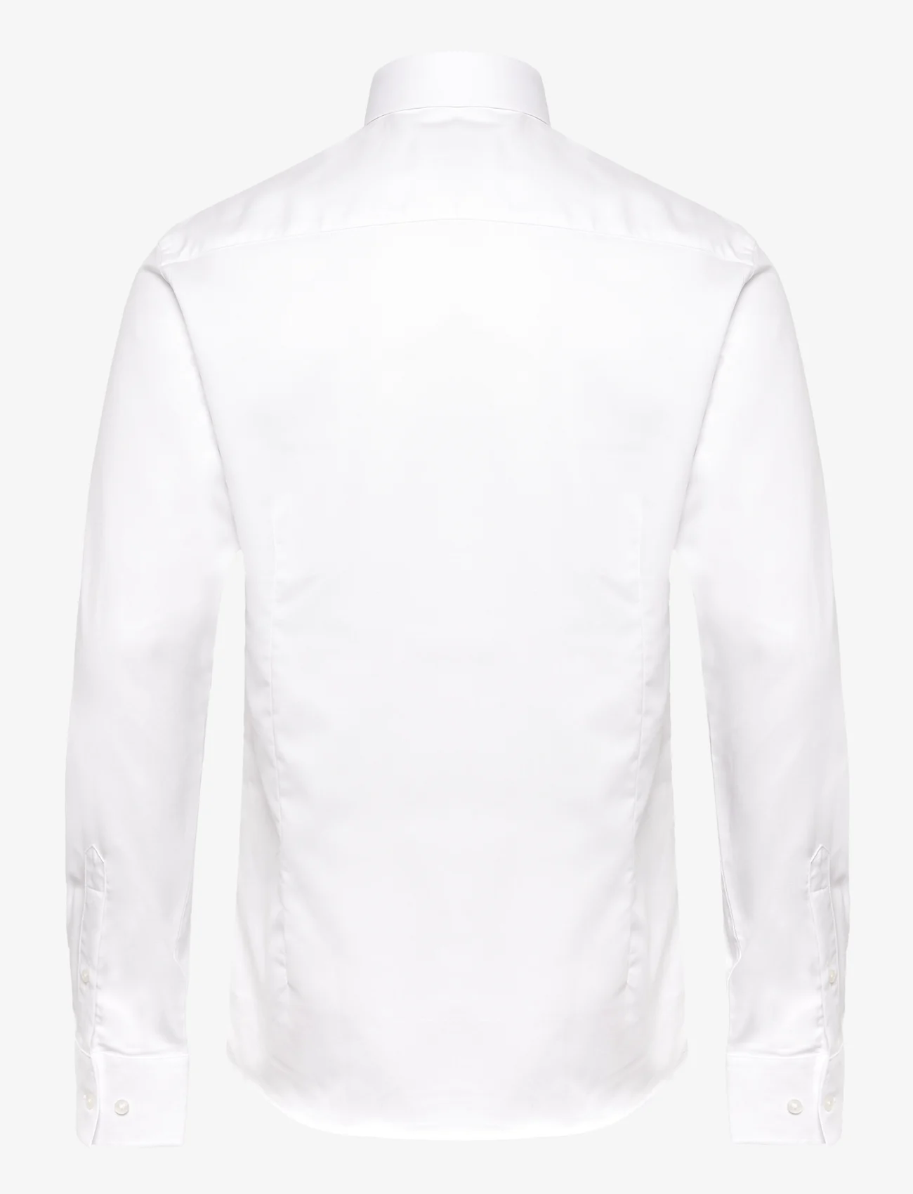 Bruun & Stengade - BS Miles Slim Fit Shirt - basic skjorter - white - 1