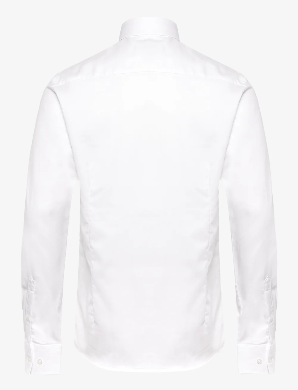 Bruun & Stengade - BS Miles Slim Fit Shirt - kostymskjortor - white - 1