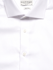 Bruun & Stengade - BS Miles Slim Fit Shirt - basic krekli - white - 2